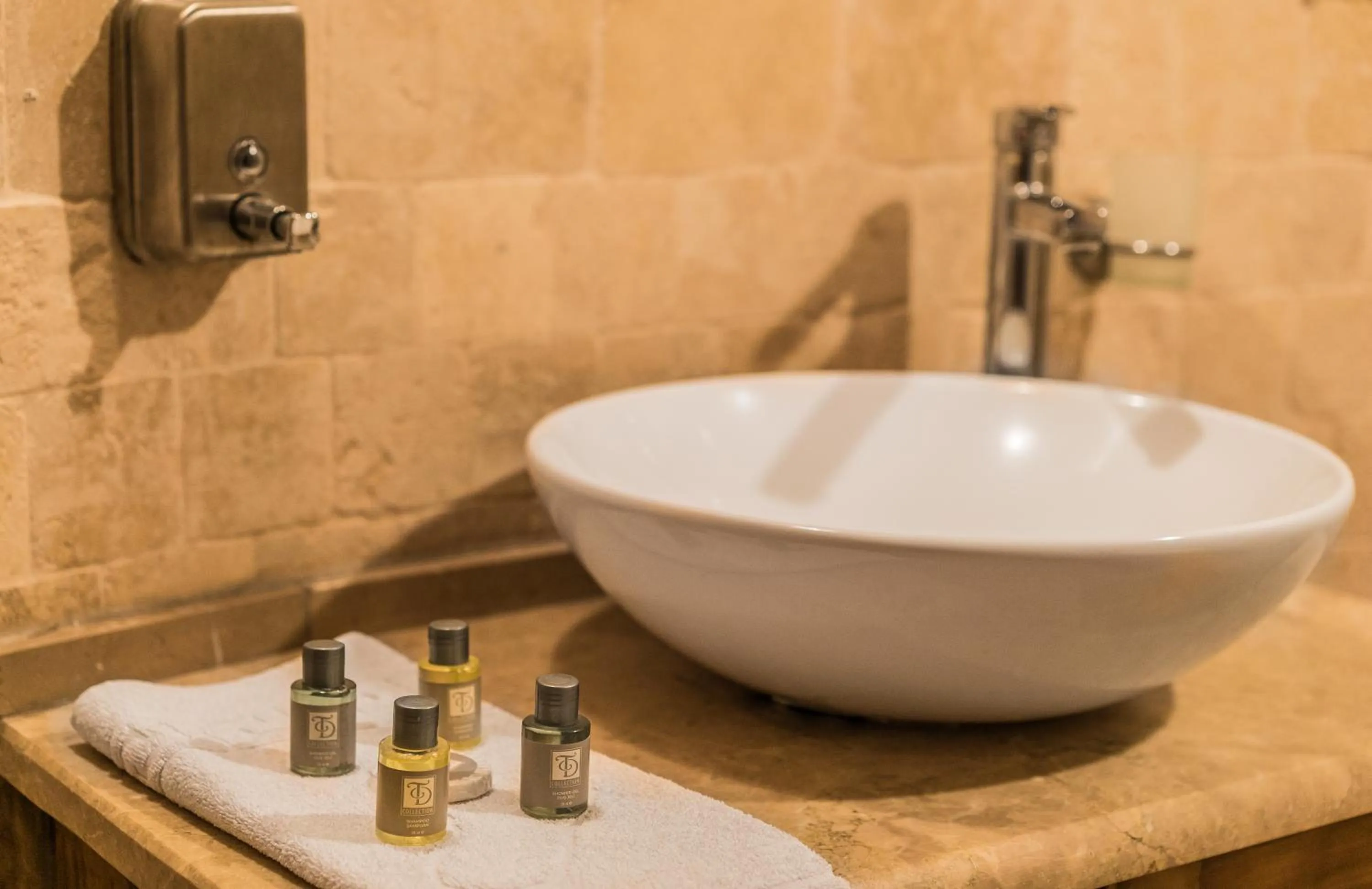 Bathroom in Atilla's Cave Hotel