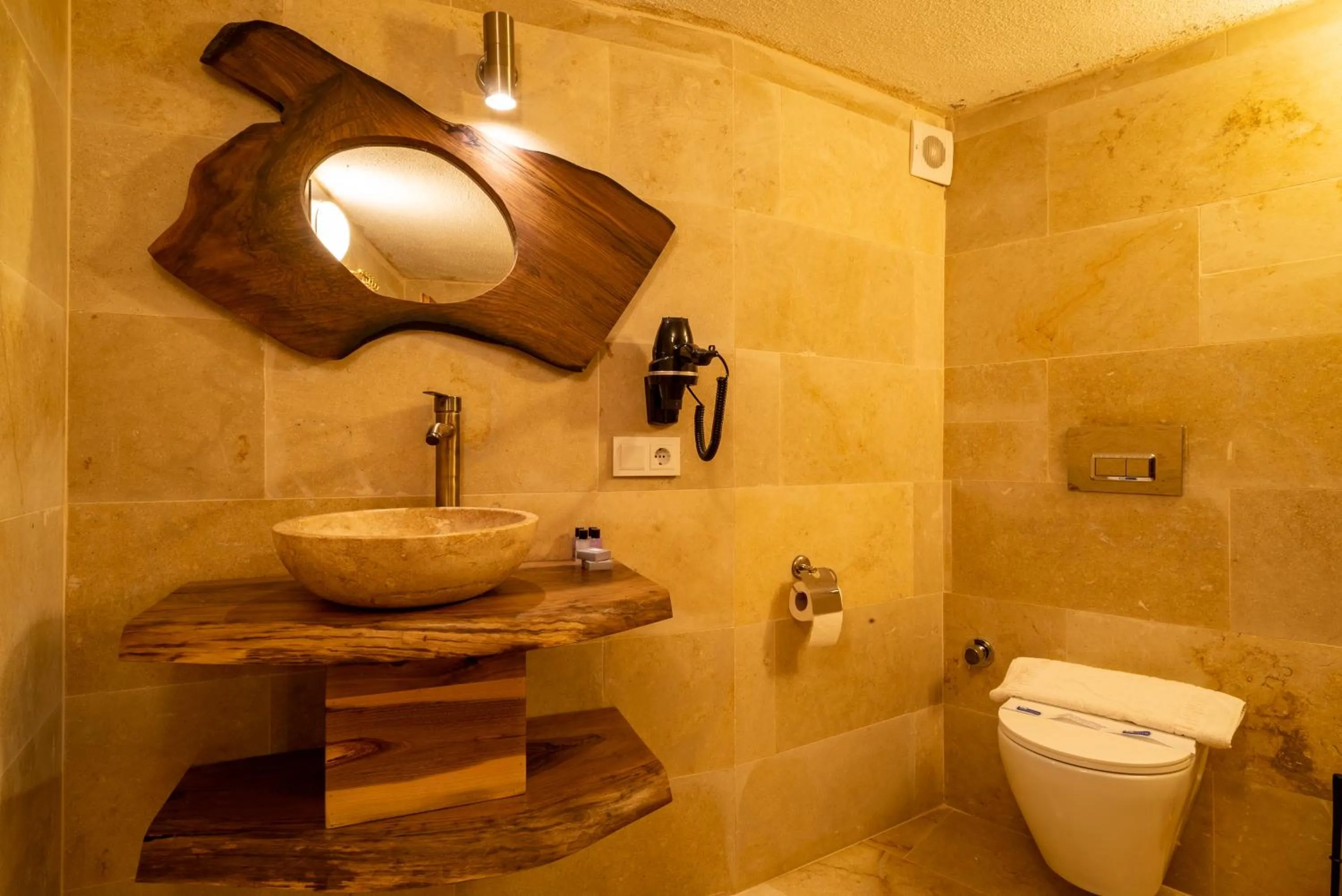 Toilet in Atilla's Cave Hotel