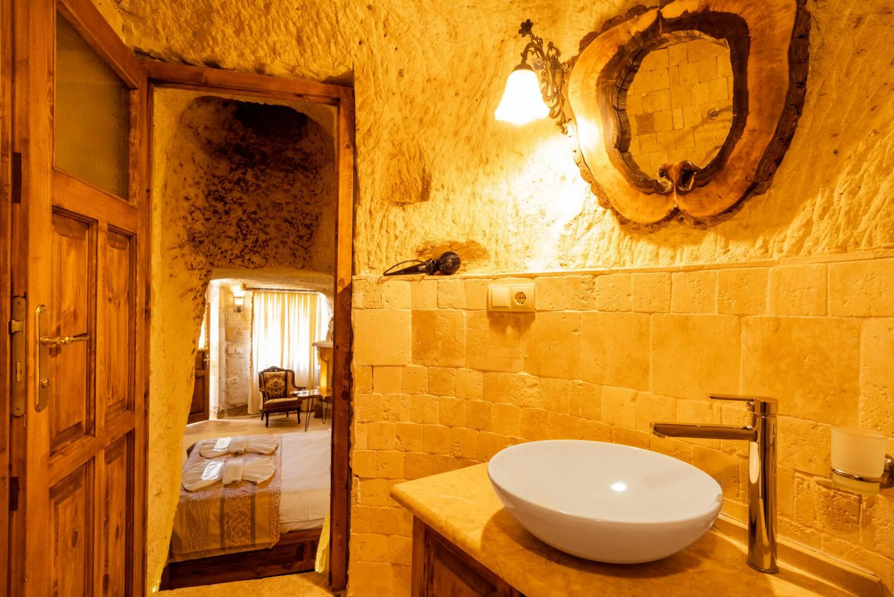 Bathroom in Atilla's Cave Hotel