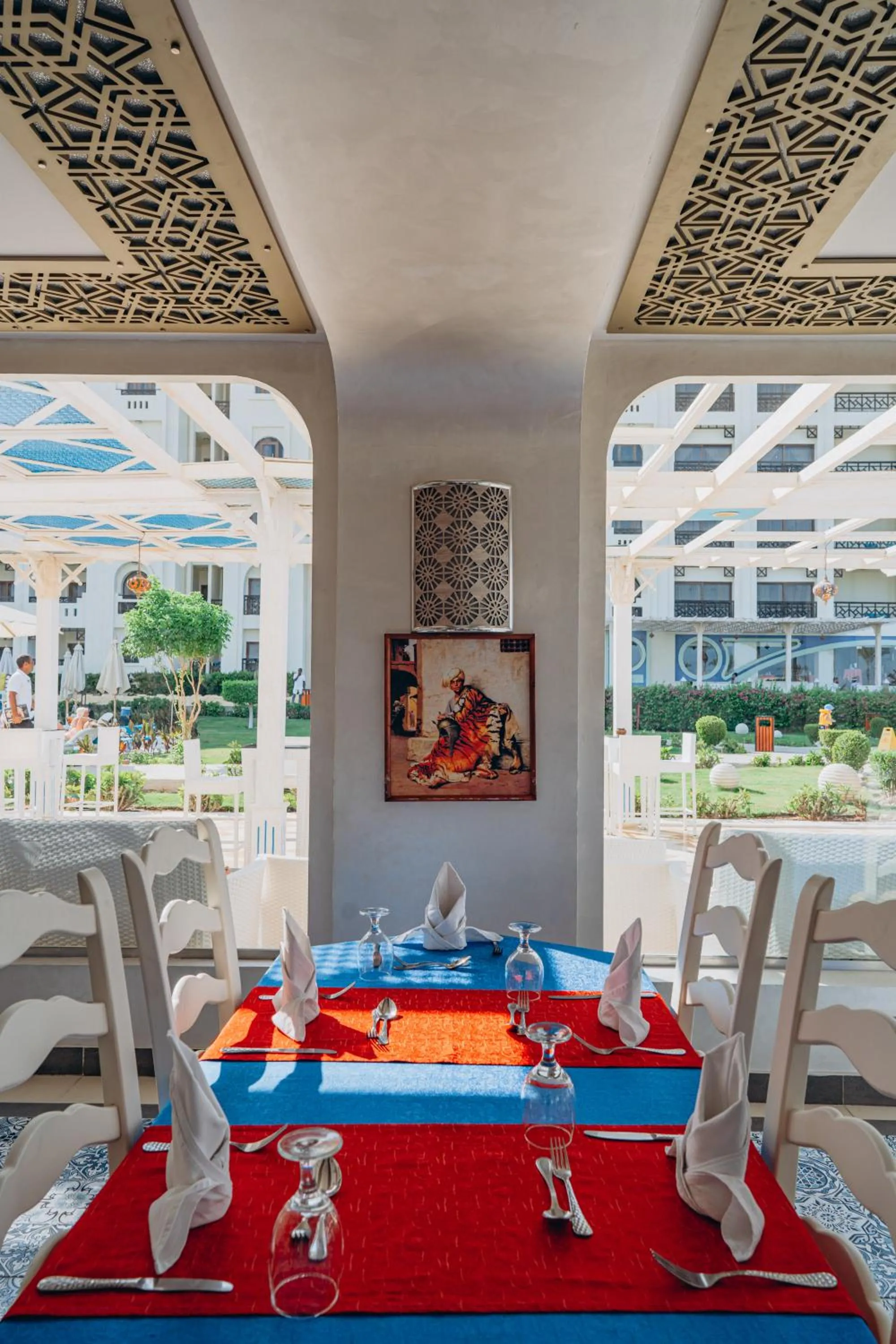 Dining area in Gravity Hotel & Aqua Park Sahl Hasheesh Families and Couples Only