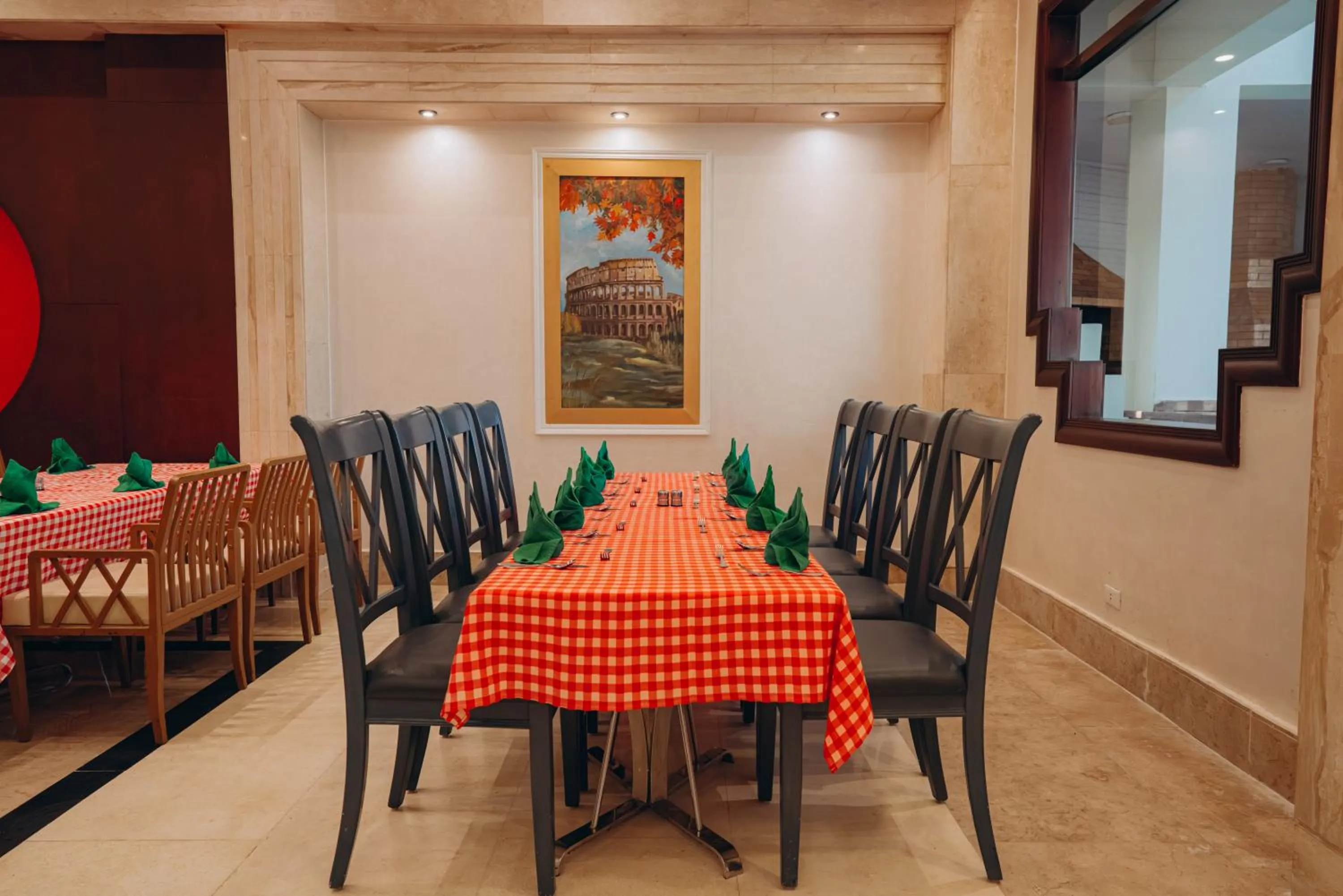 Dining area in Gravity Hotel & Aqua Park Sahl Hasheesh Families and Couples Only