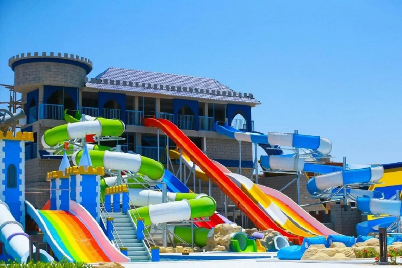 Aqua park in Gravity Hotel & Aqua Park Sahl Hasheesh Families and Couples Only