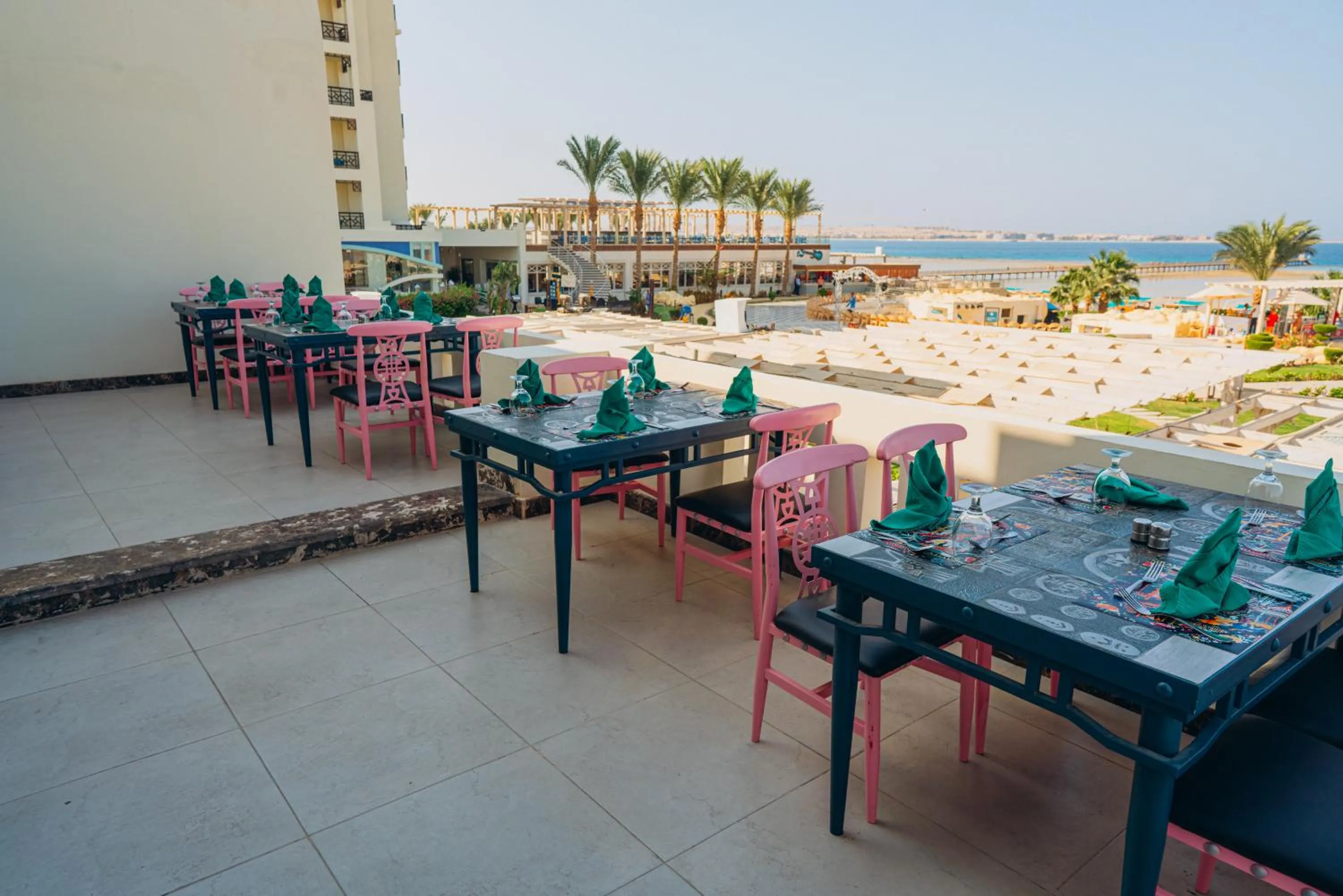 Dining area in Gravity Hotel & Aqua Park Sahl Hasheesh Families and Couples Only