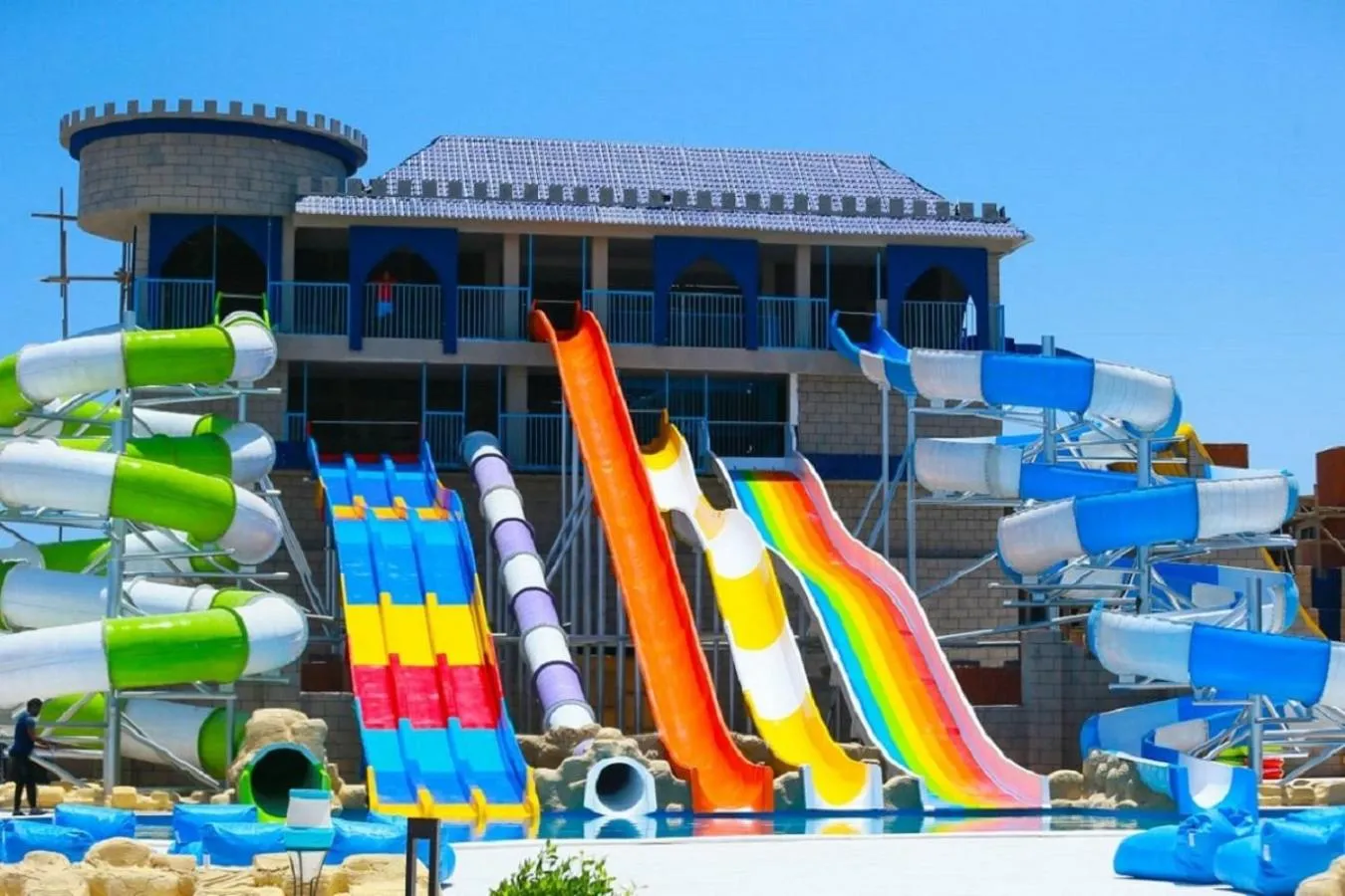 Aqua park in Gravity Hotel & Aqua Park Sahl Hasheesh Families and Couples Only