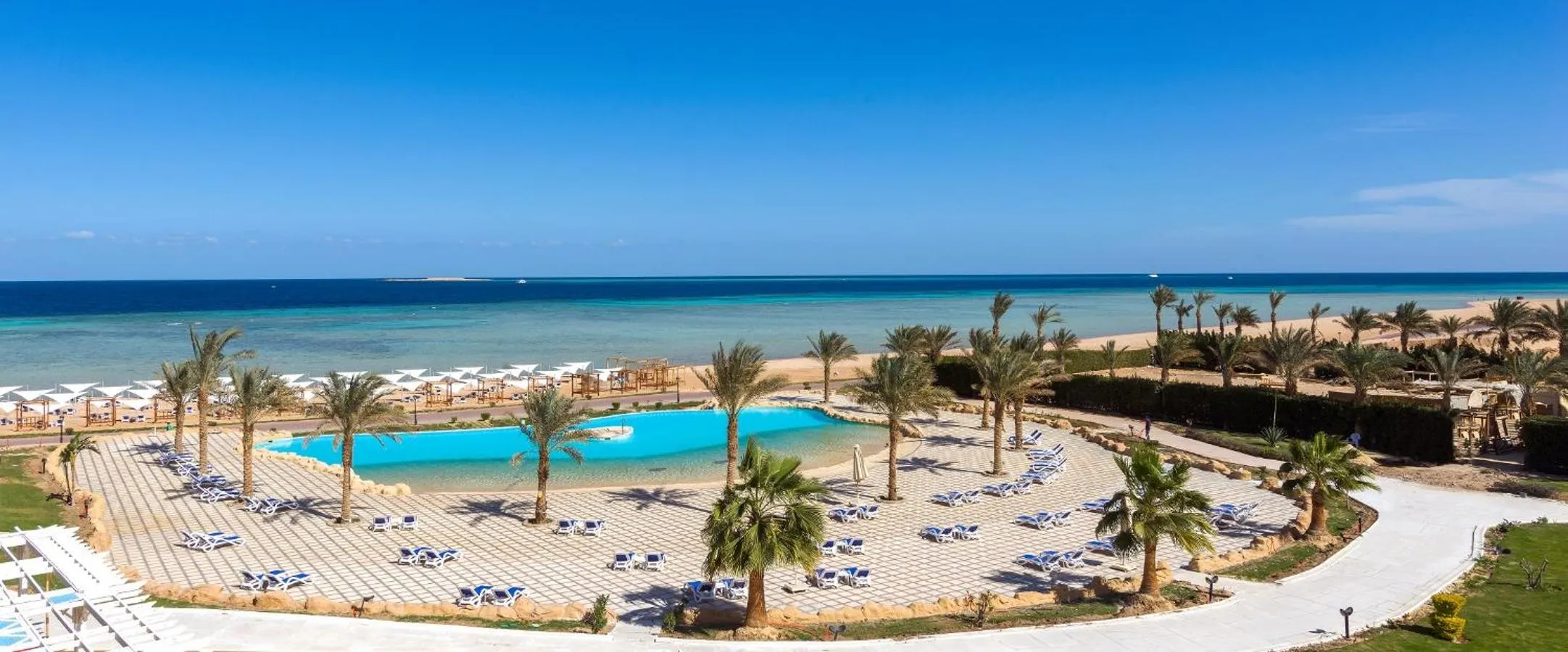 Beach in Gravity Hotel & Aqua Park Sahl Hasheesh Families and Couples Only
