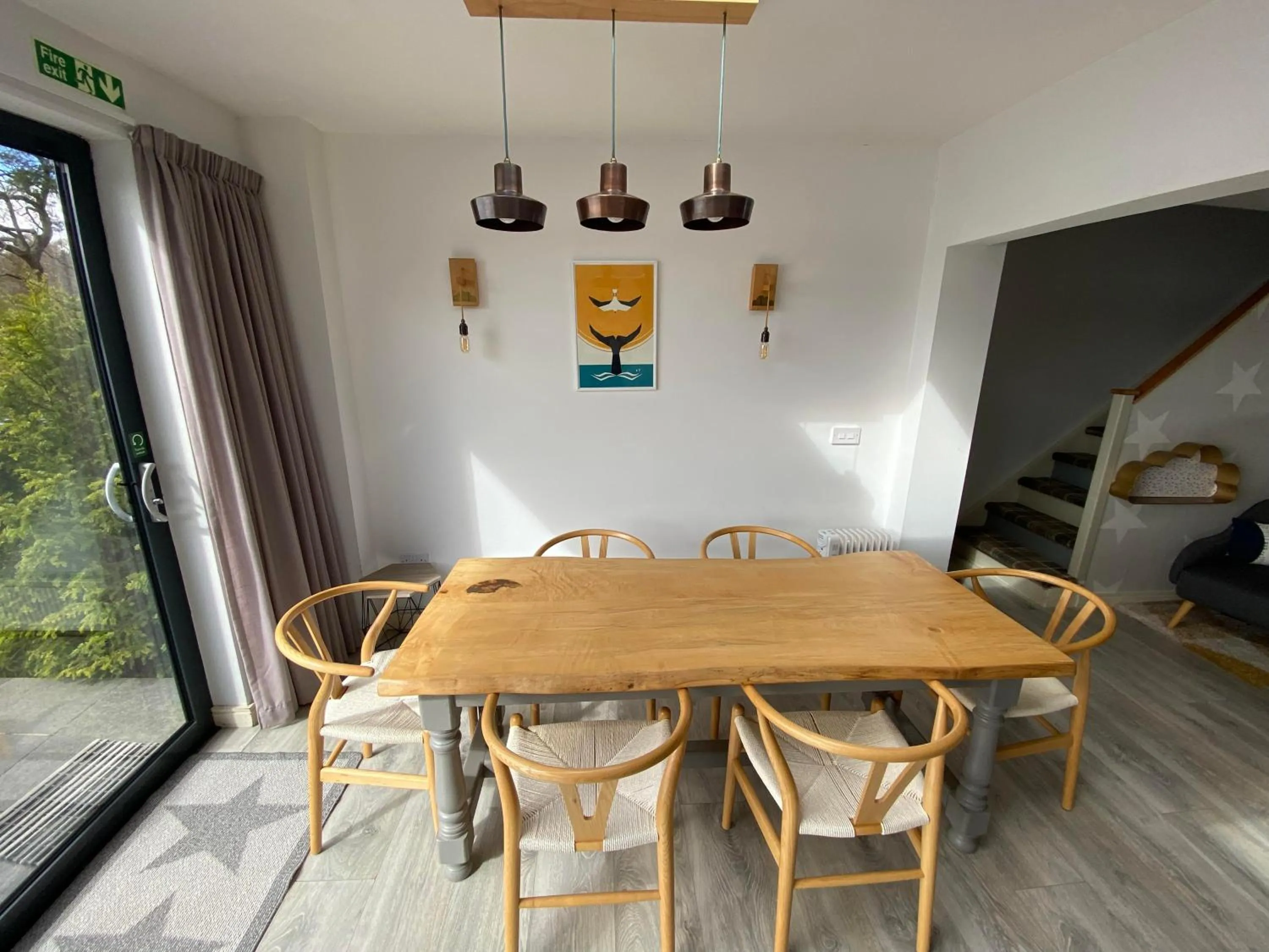 Patio in Lochend Chalets