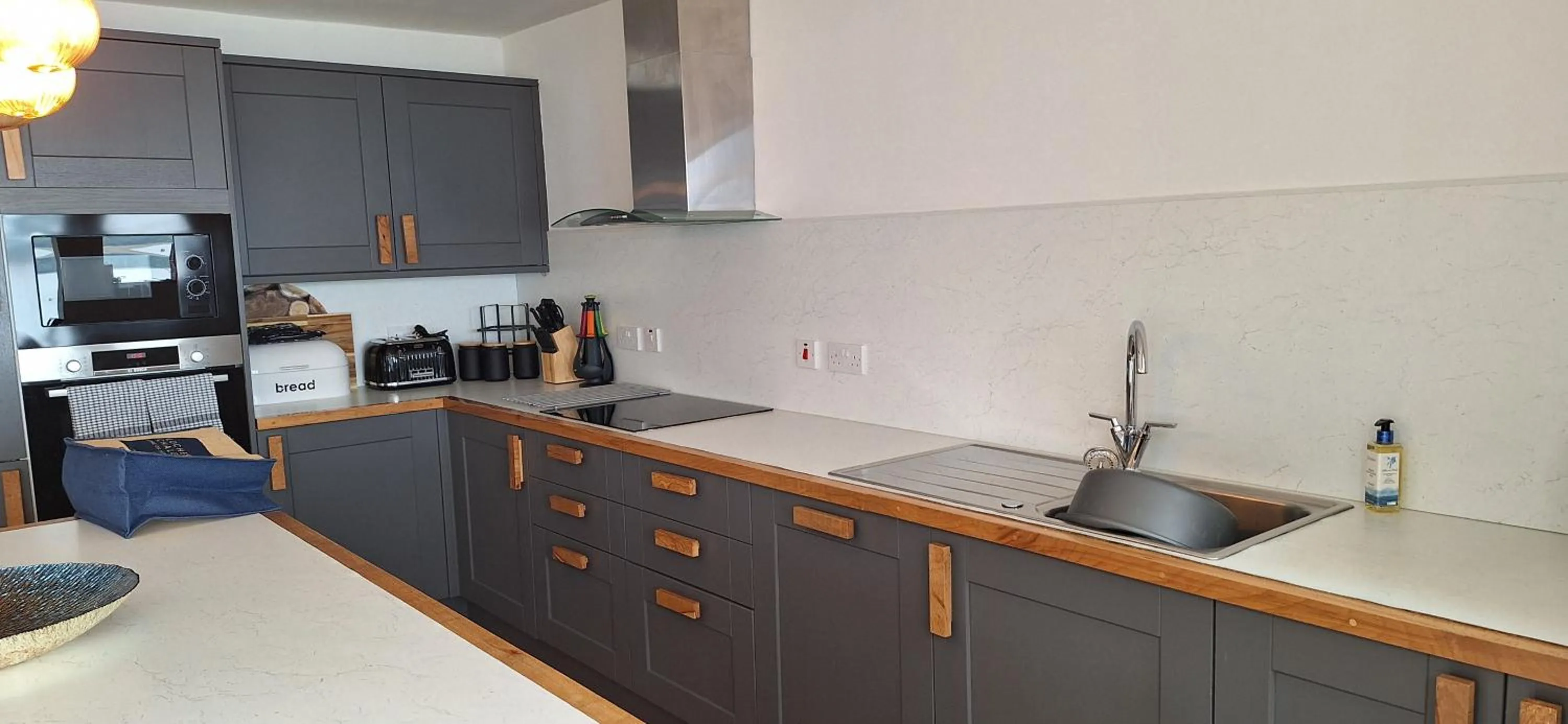 kitchen in Lochend Chalets