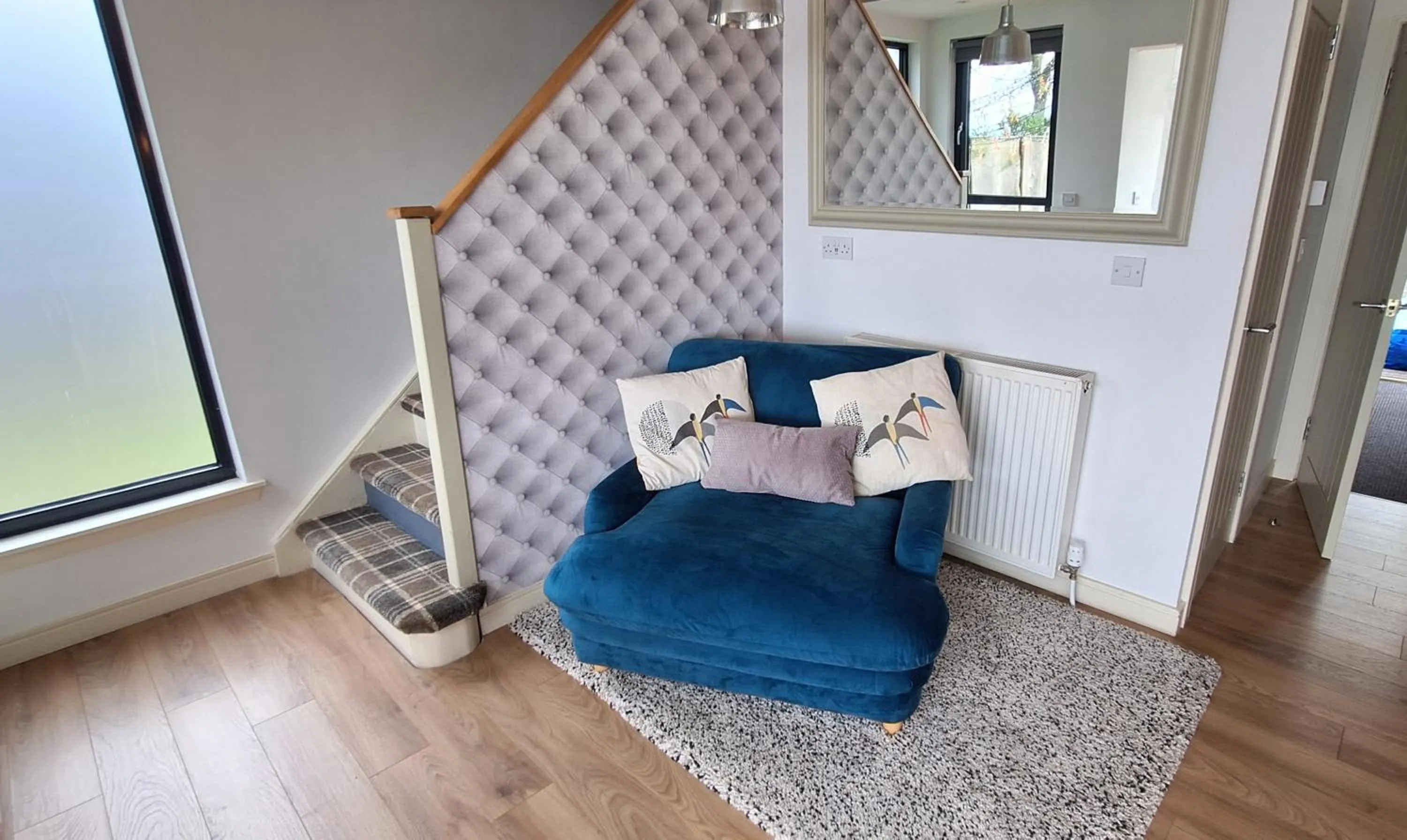 Living room in Lochend Chalets