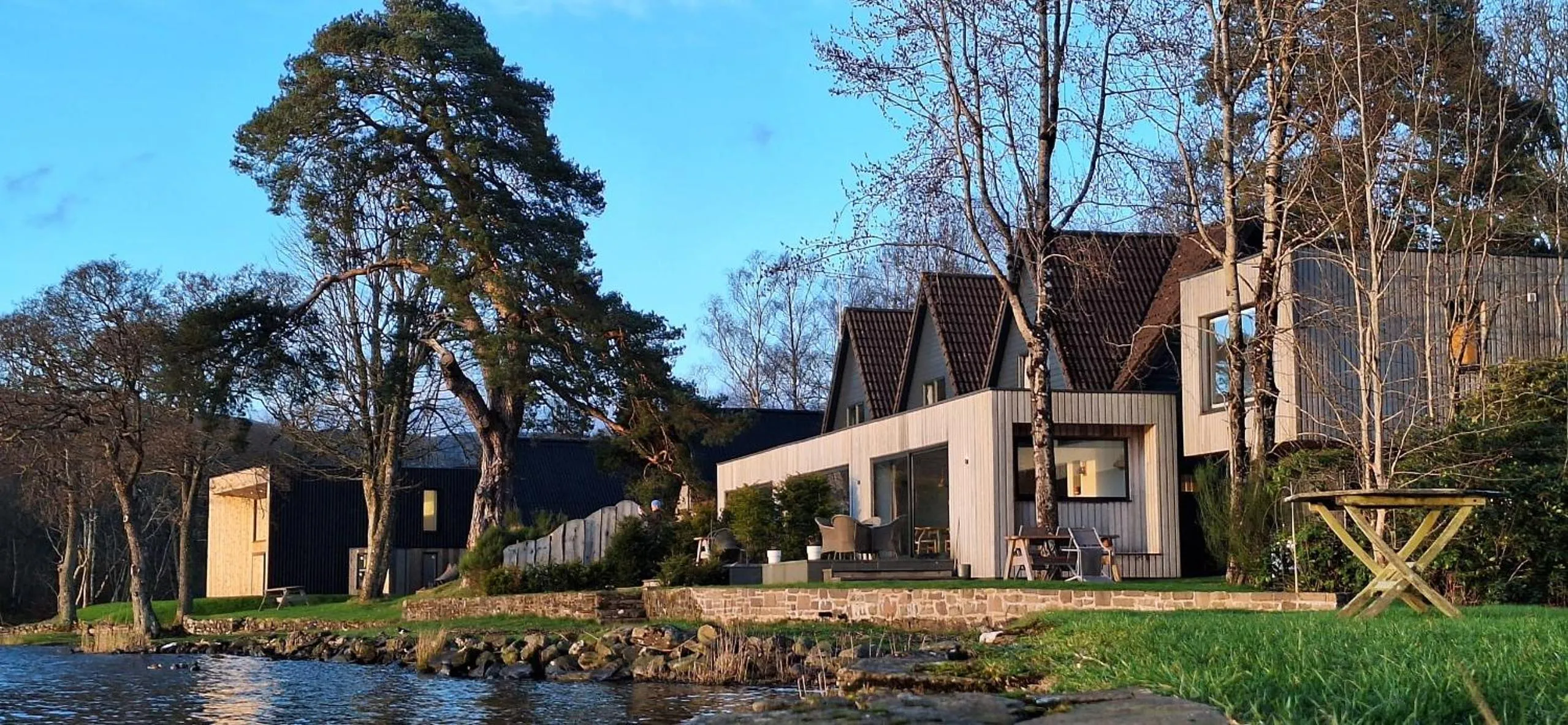 Property building in Lochend Chalets