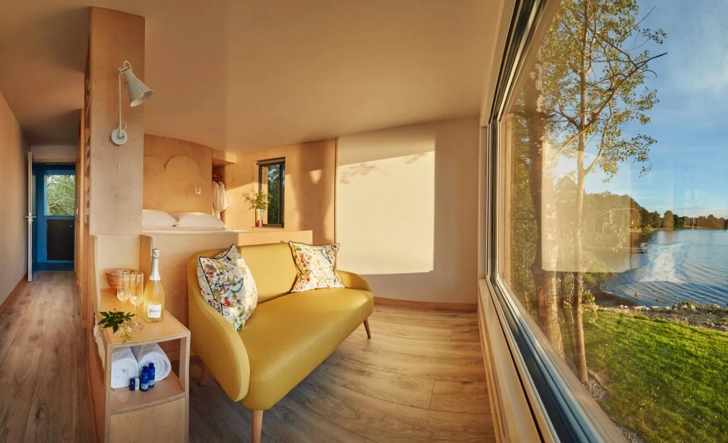 Natural landscape in Lochend Chalets