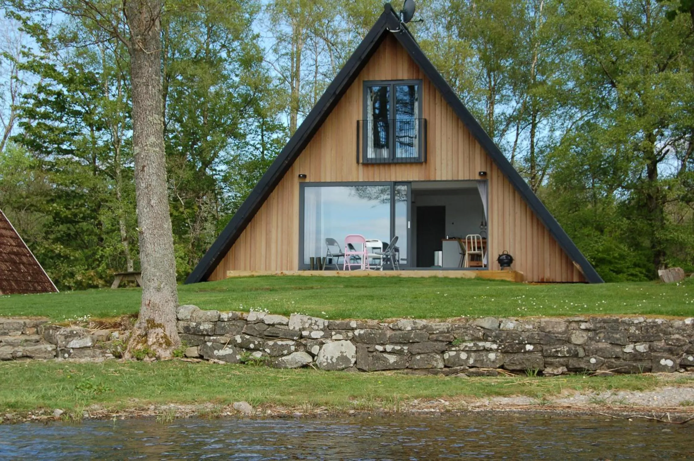 Natural landscape in Lochend Chalets