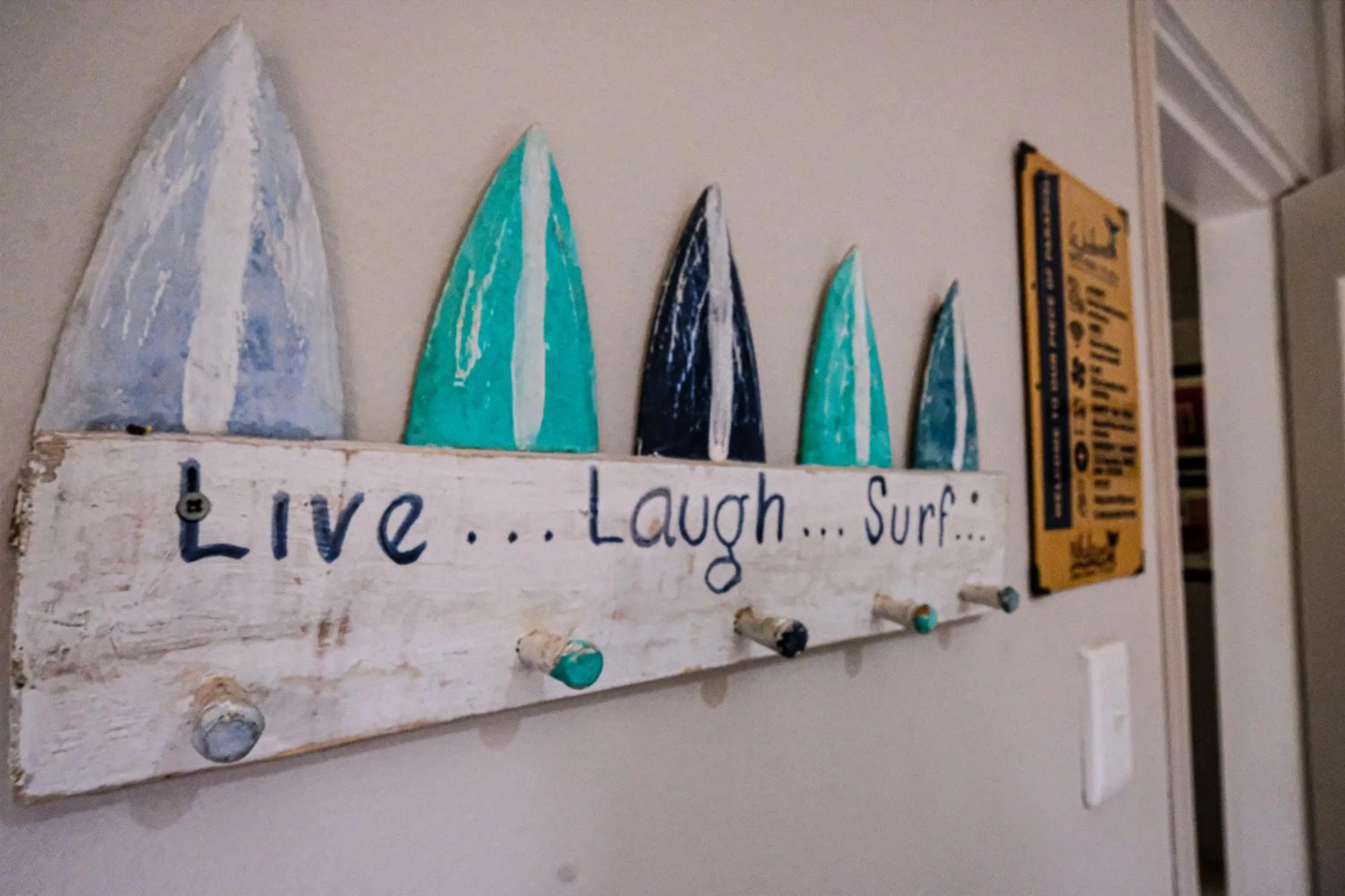 Decorative detail in Whalesong Guest House