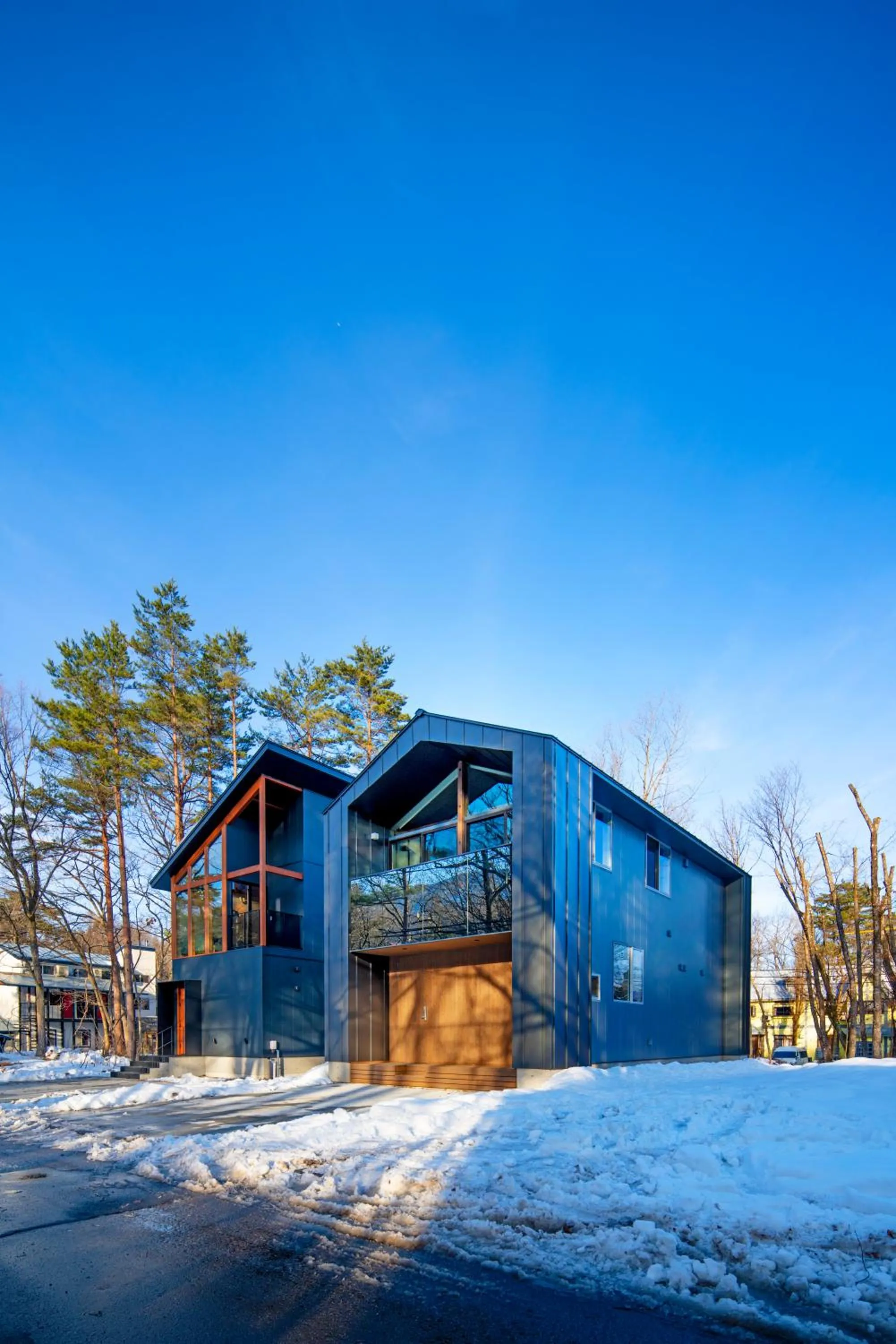 Property building in Grey Wolf Chalet by Hakuba White Fox Company