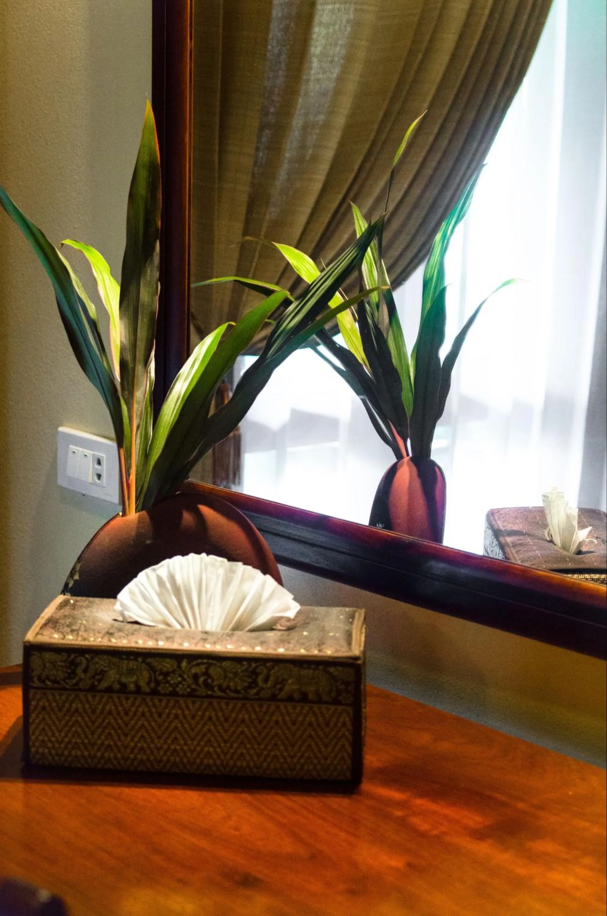 Decorative detail in Sada Hotel