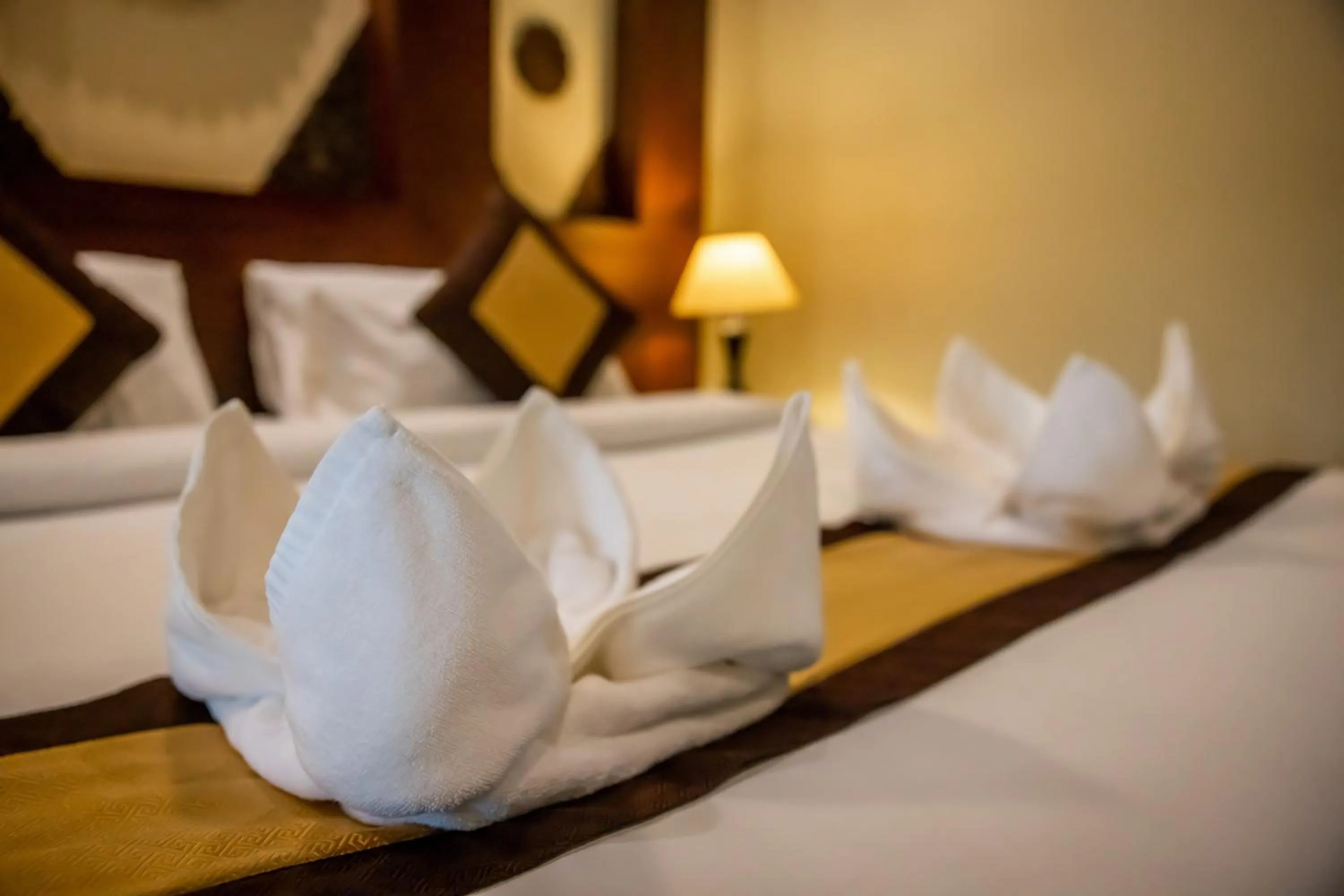 Decorative detail, Bed in Sada Hotel