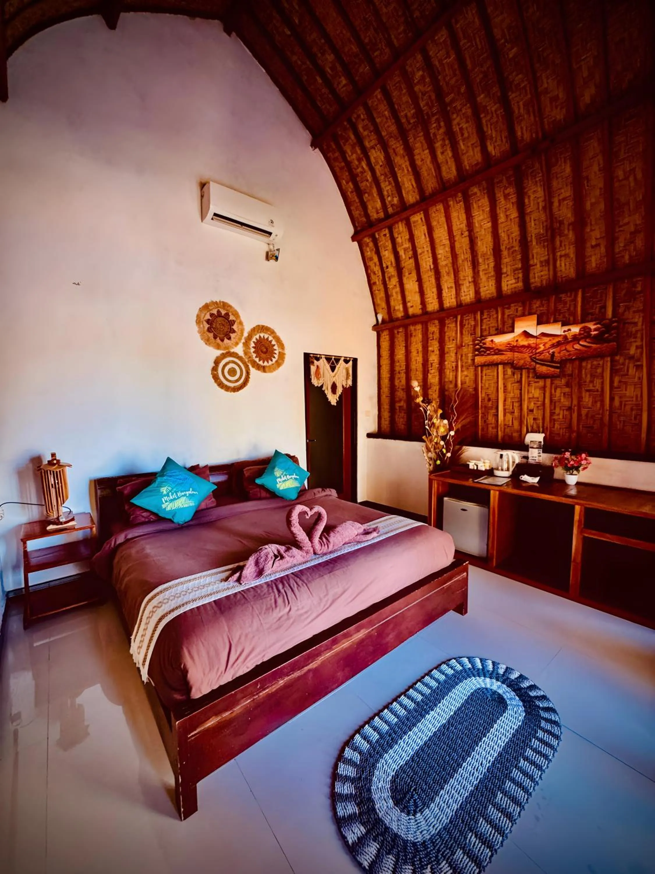 Bed in Meket Bungalows