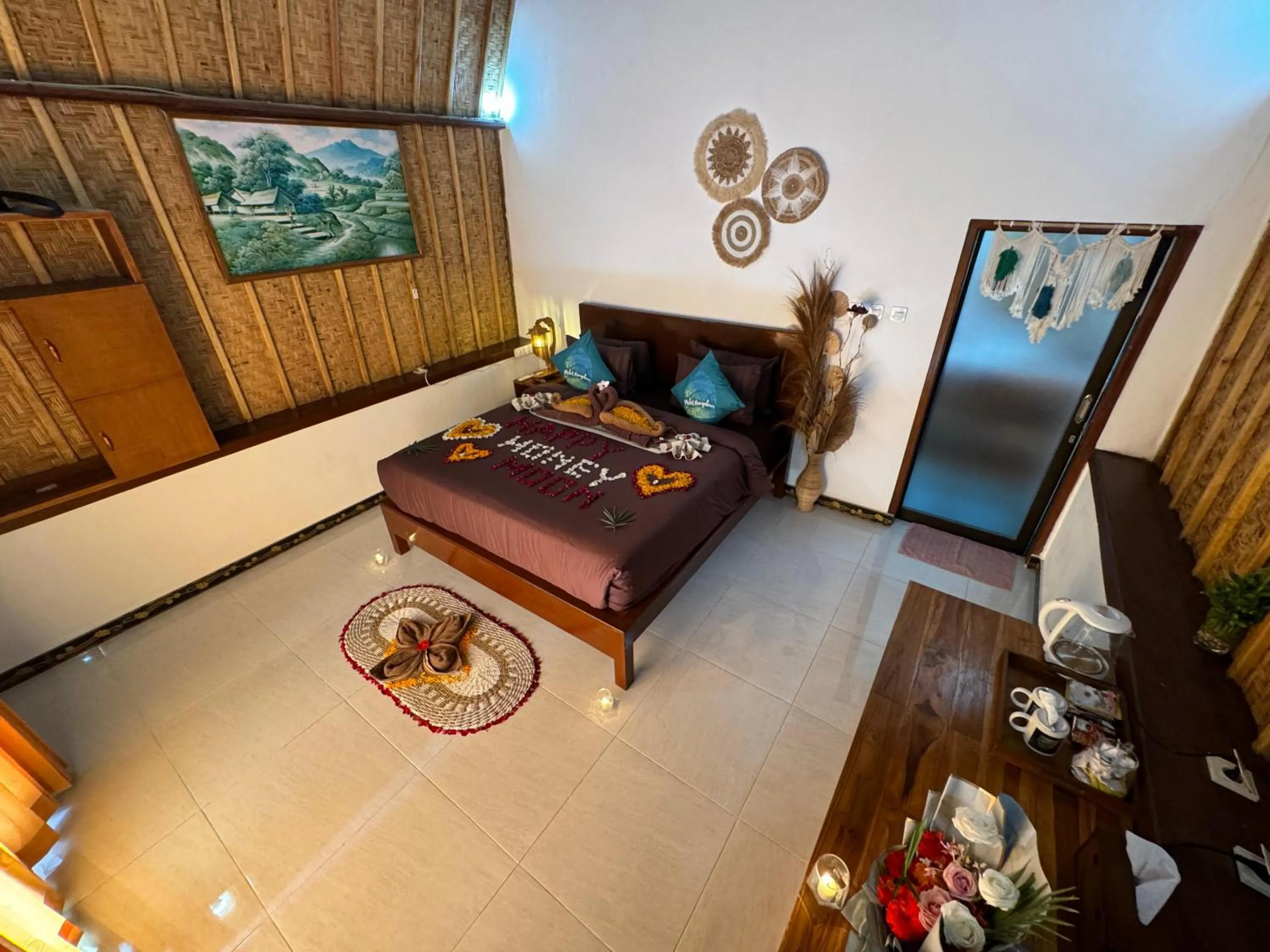 Bed in Meket Bungalows