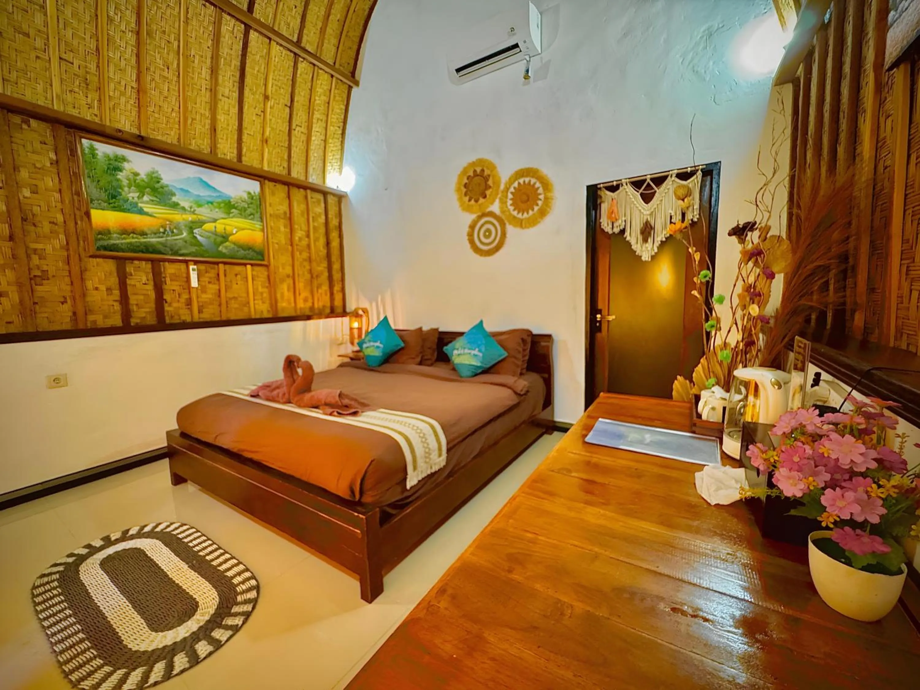 Bed in Meket Bungalows