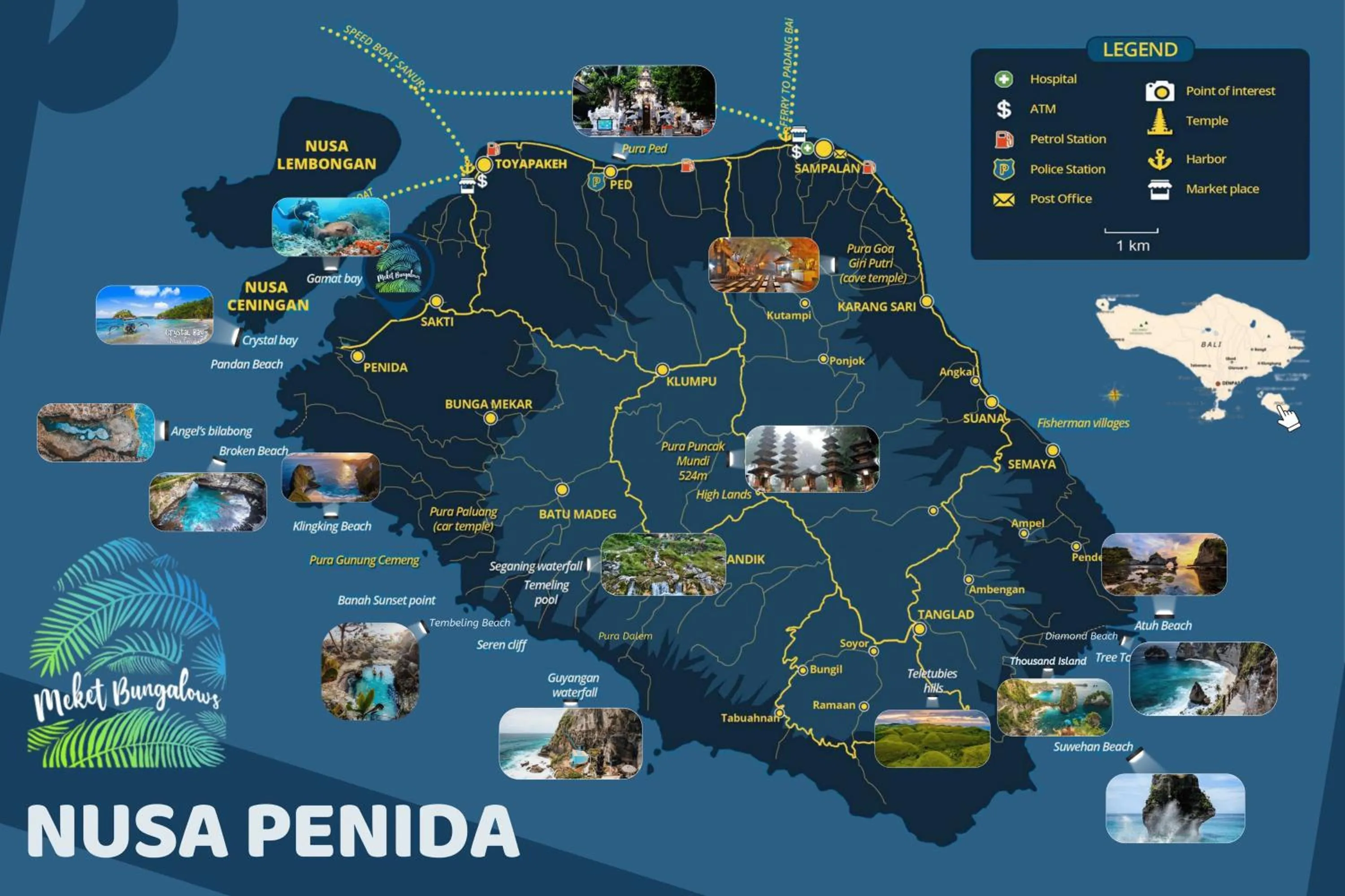 Photo of the whole room in Meket Bungalows