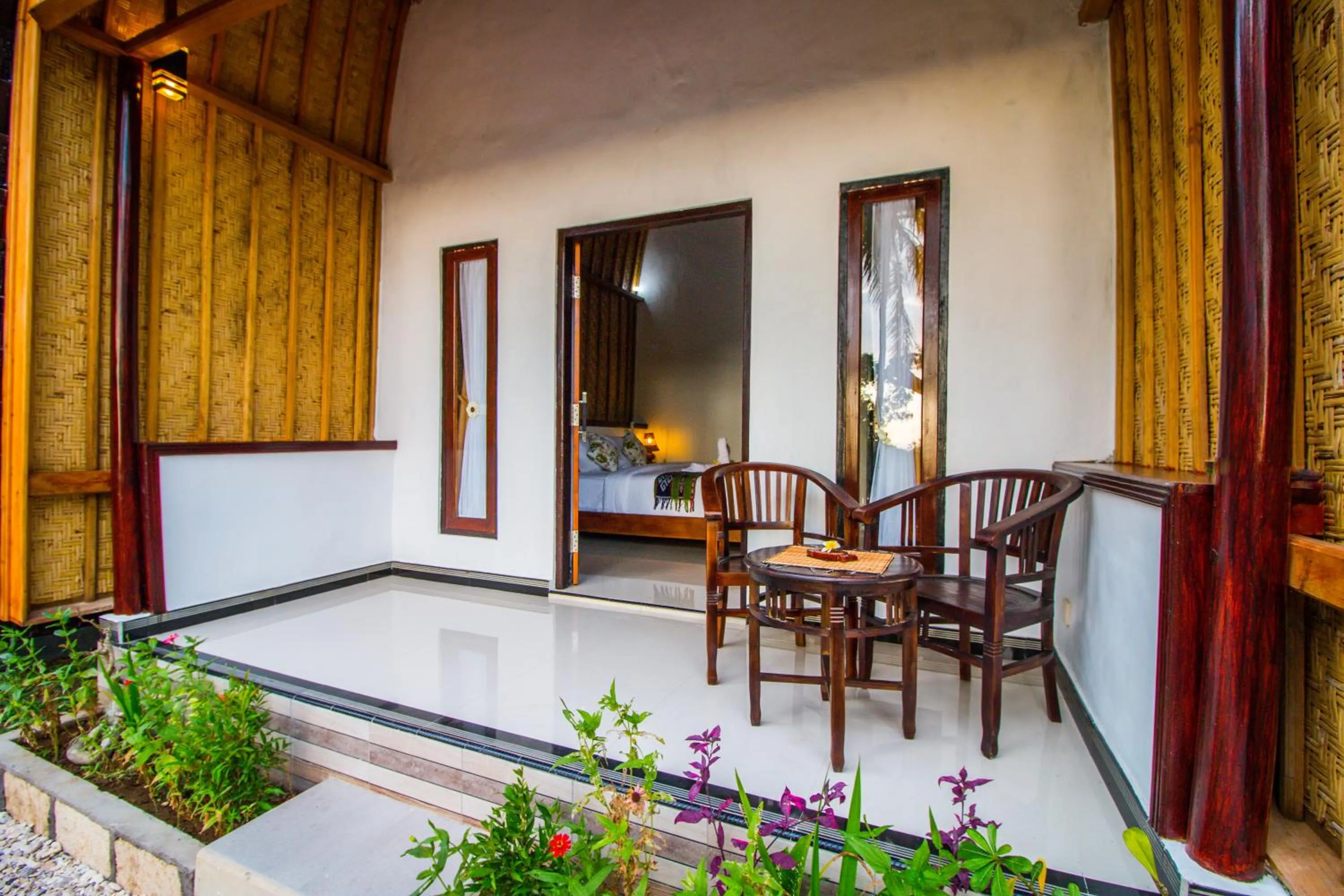 Facade/entrance in Meket Bungalows