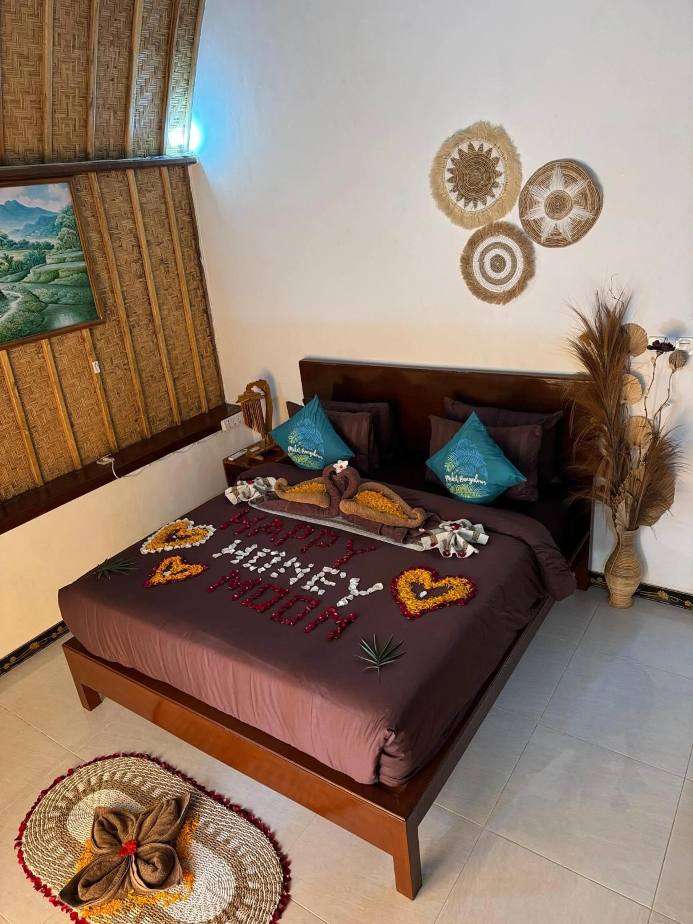 Property building, Bed in Meket Bungalows