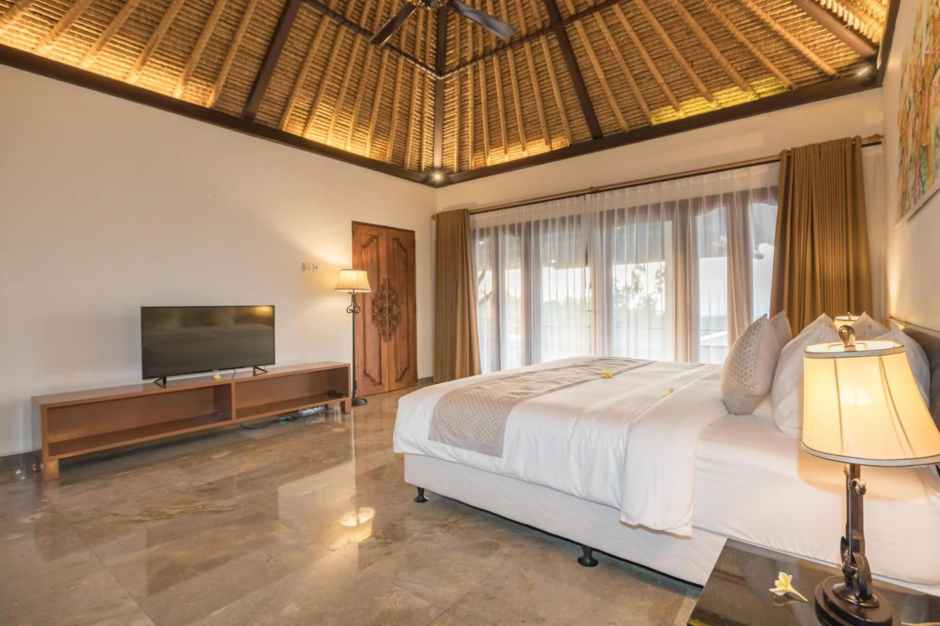 Communal lounge/ TV room in Villa Djani Balangan by Nagisa Bali