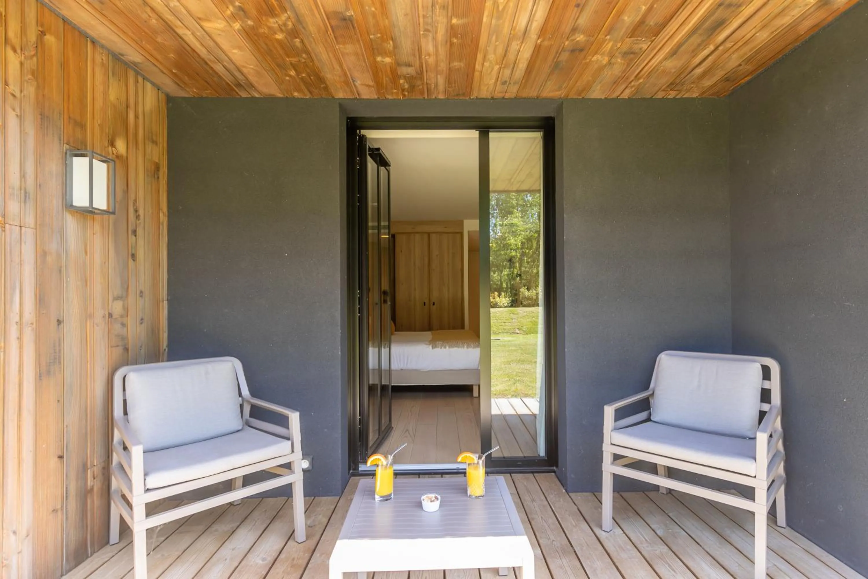 Balcony/Terrace in Auberge de la Caillère