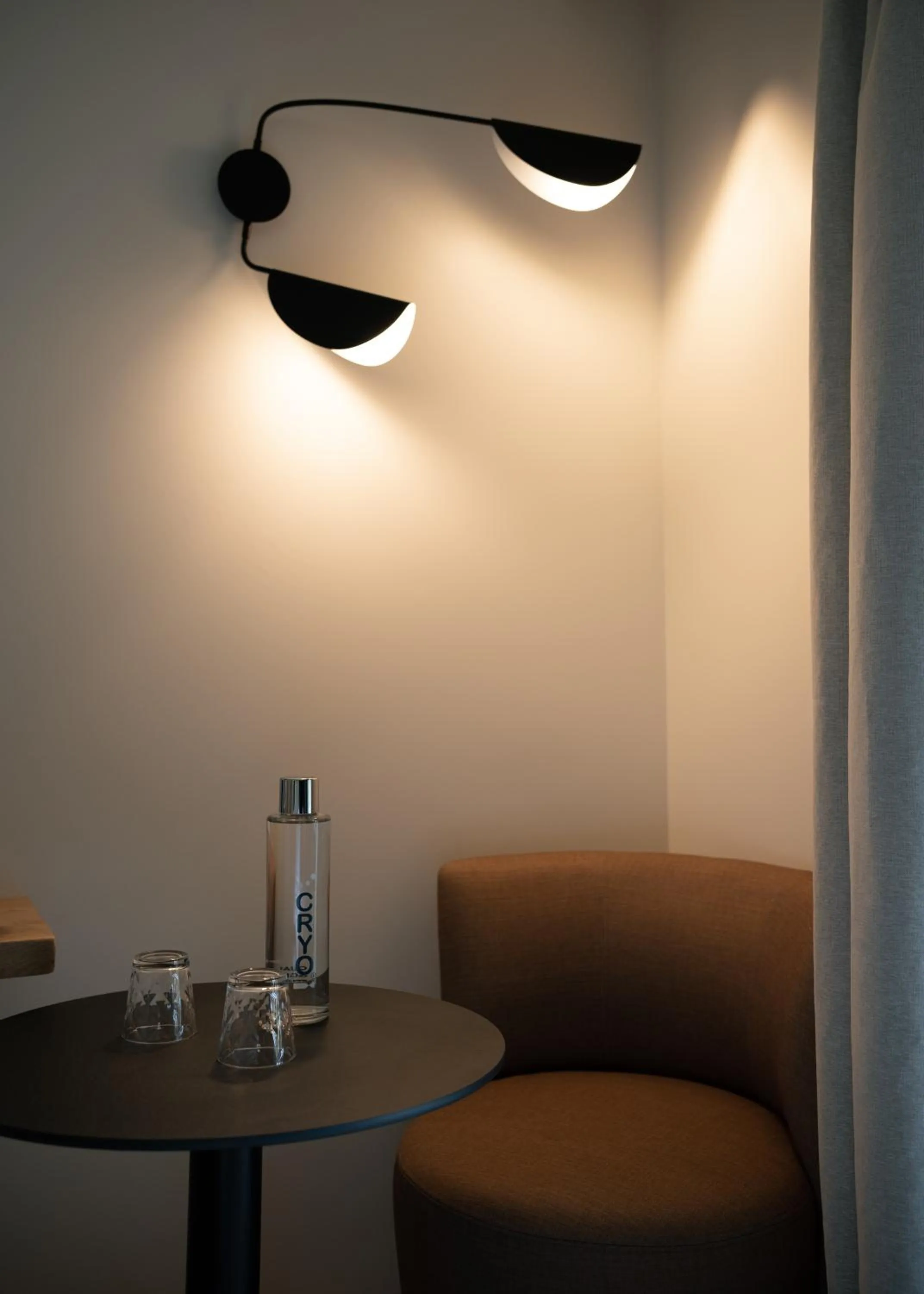 Seating area in Auberge de la Caillère