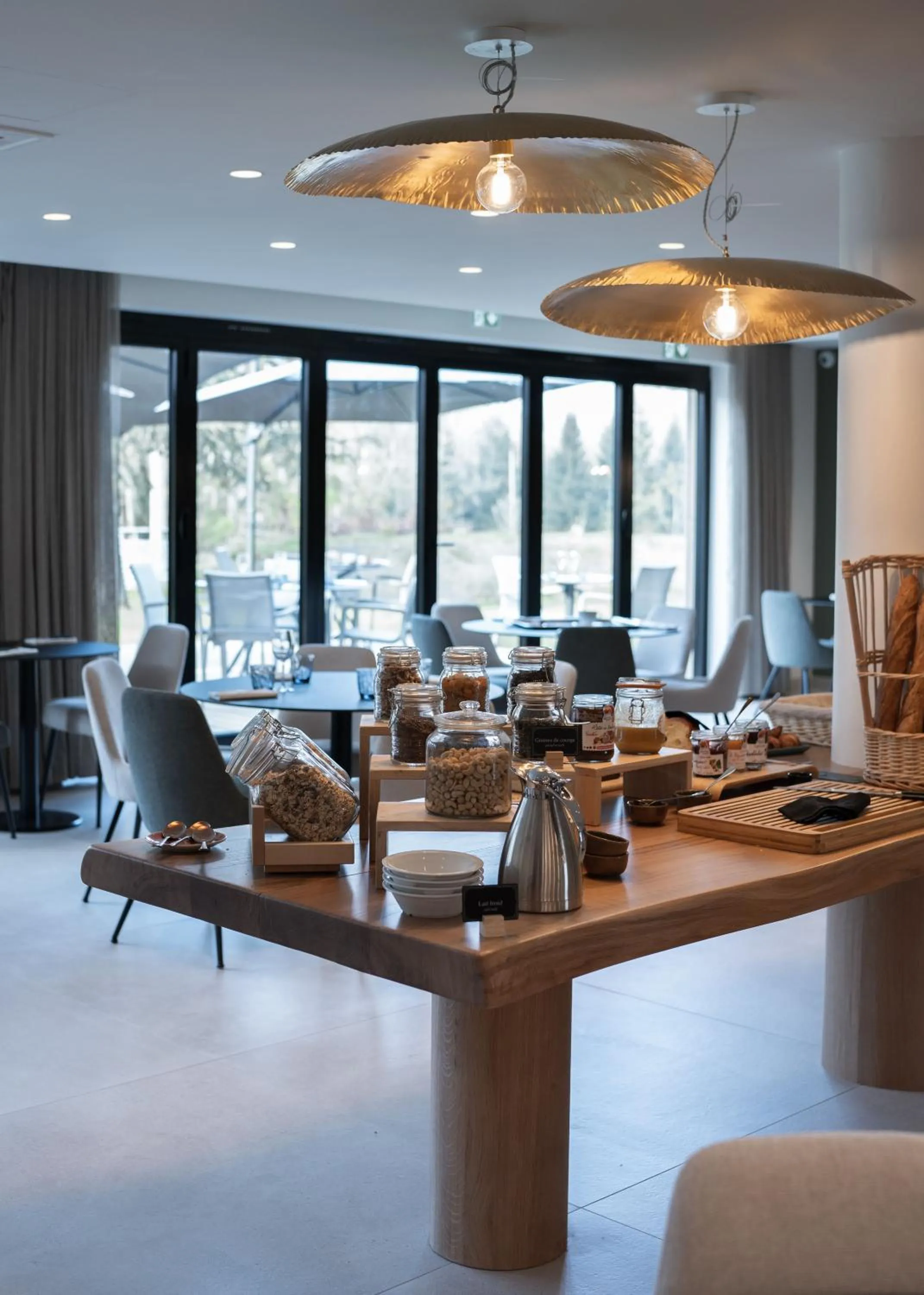 Breakfast in Auberge de la Caillère