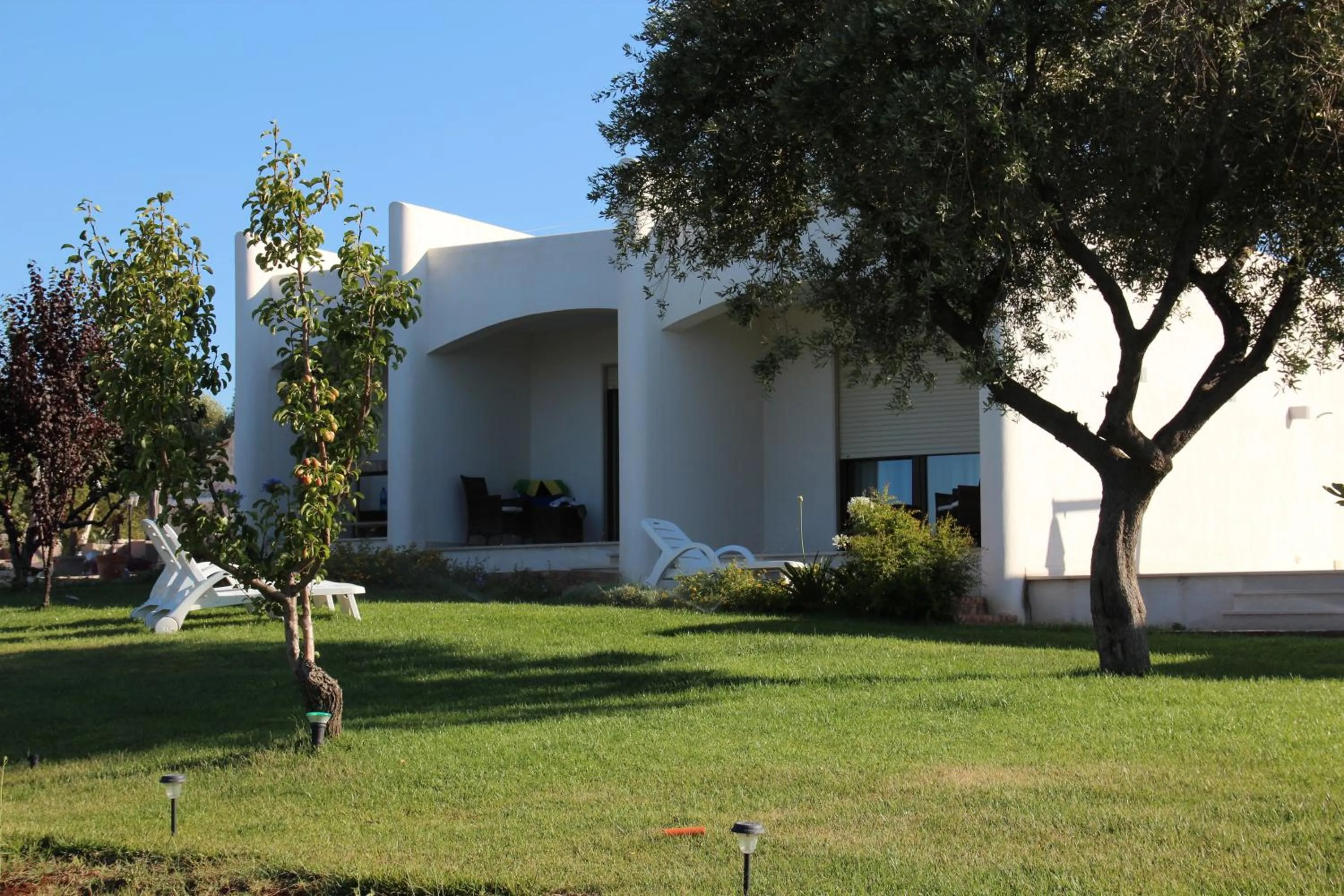 Patio in B&B La Vigna