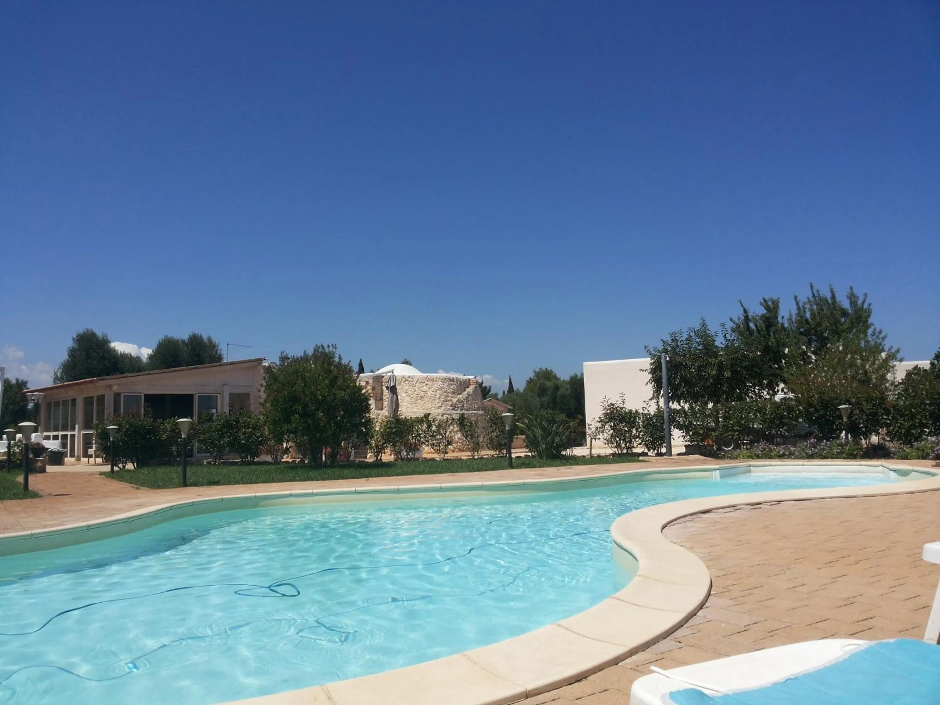 Swimming pool in B&B La Vigna