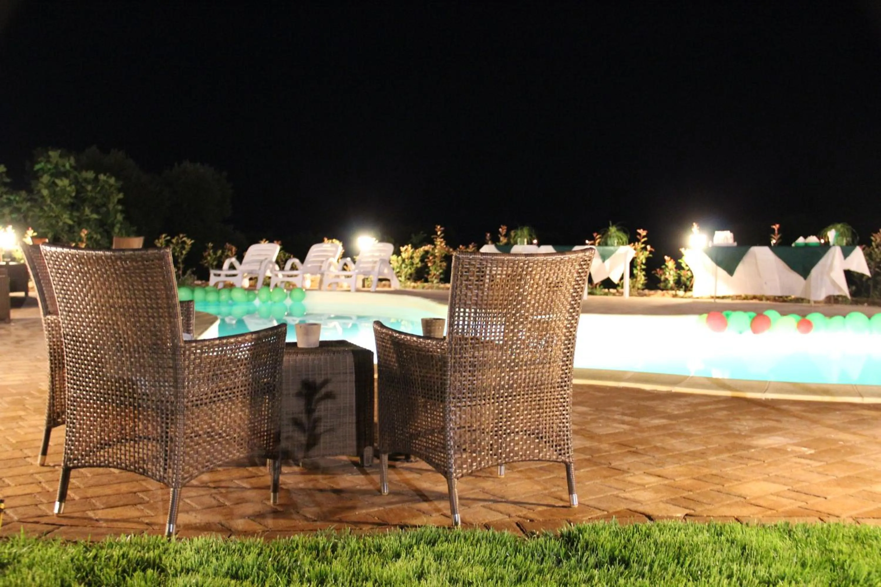 Swimming pool in B&B La Vigna