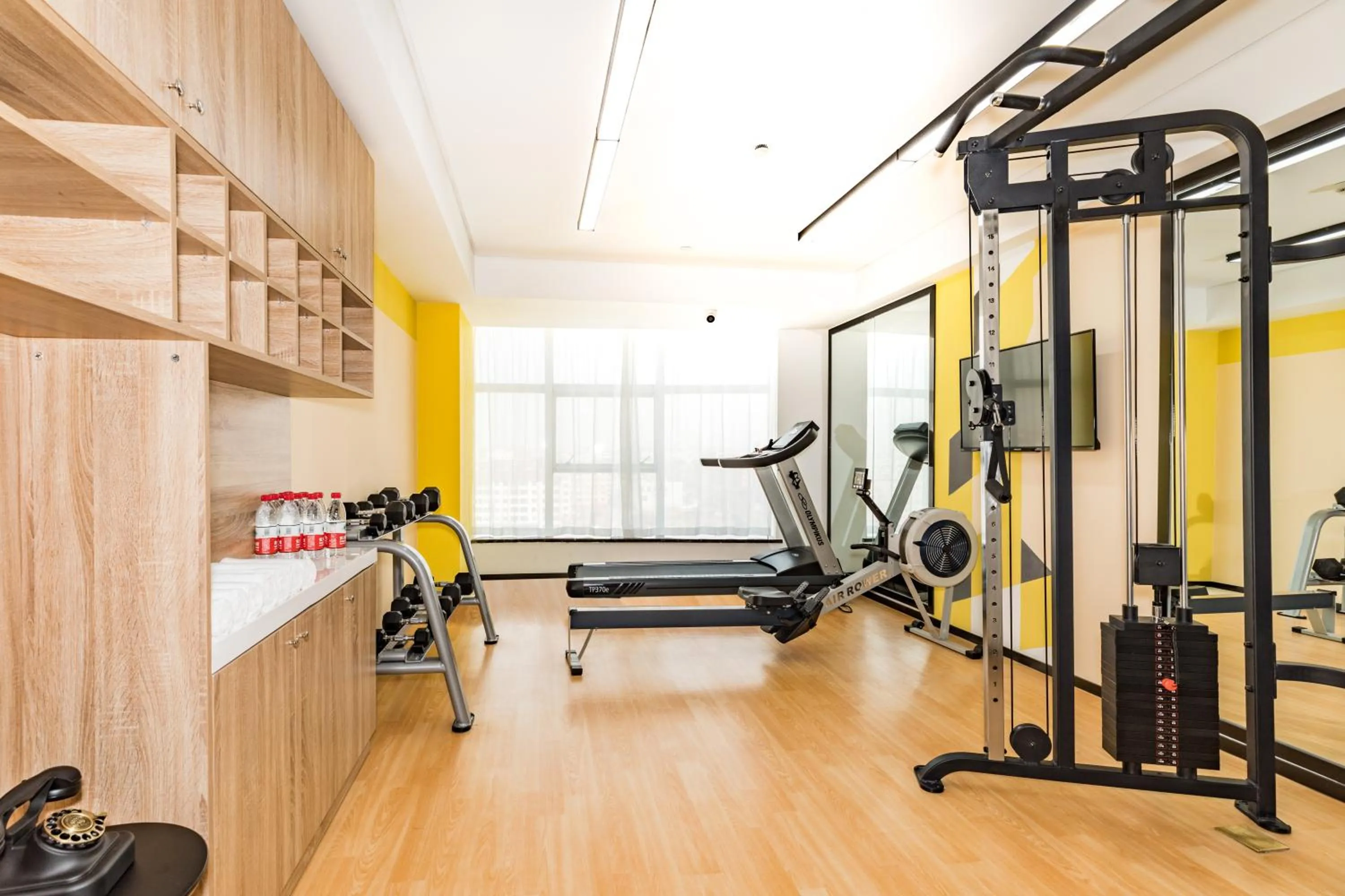 Fitness centre/facilities in Atour Jiaozhou Qingdao Hotel