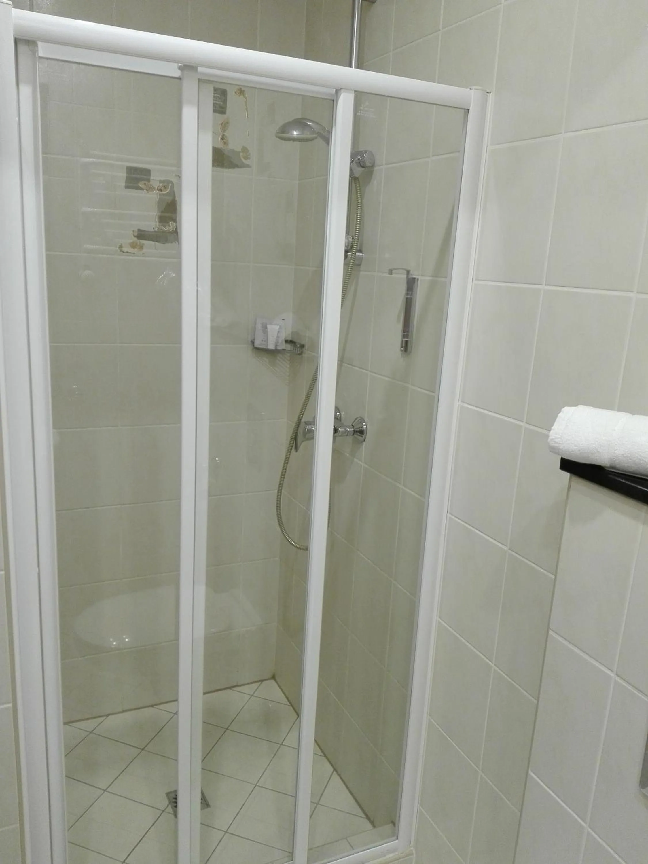 Shower in Hotel Biały