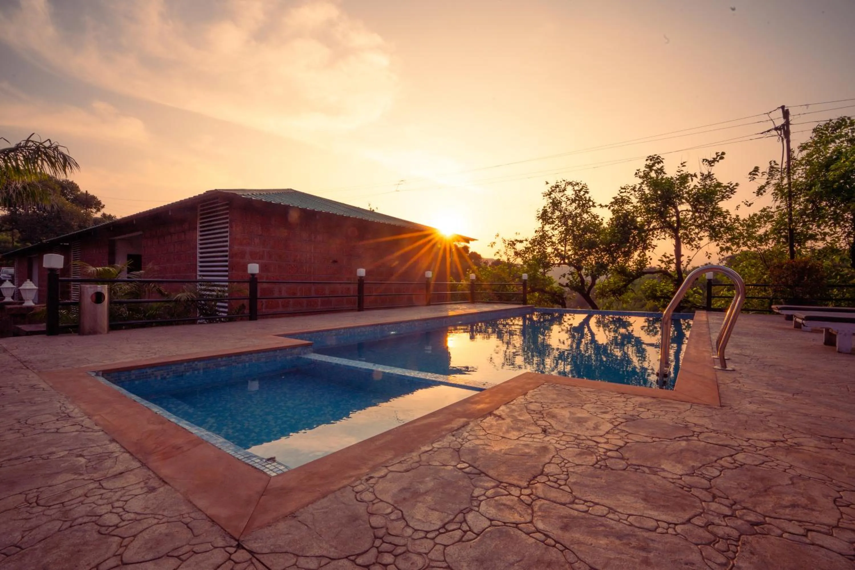 Swimming pool in La Serene Resort and Spa