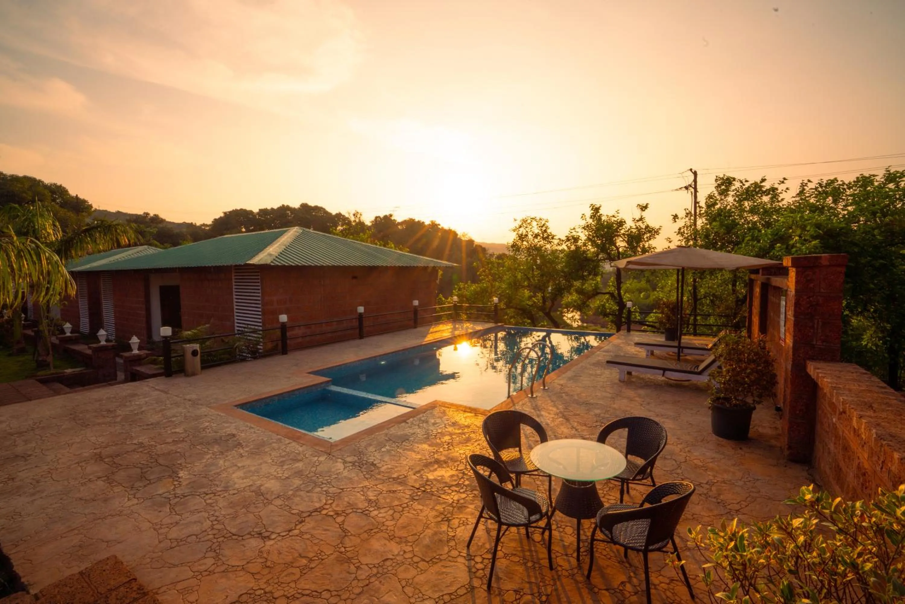 Swimming pool in La Serene Resort and Spa