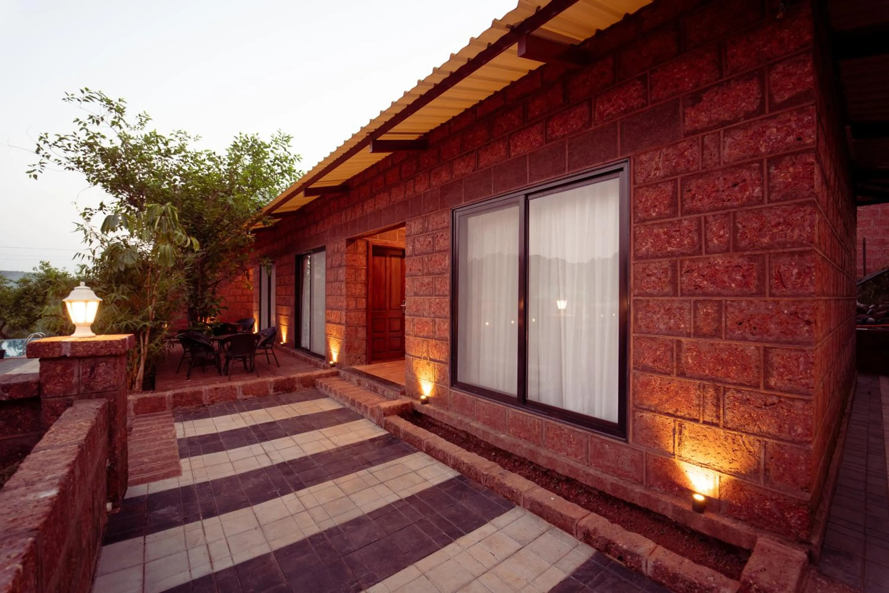 Facade/entrance in La Serene Resort and Spa