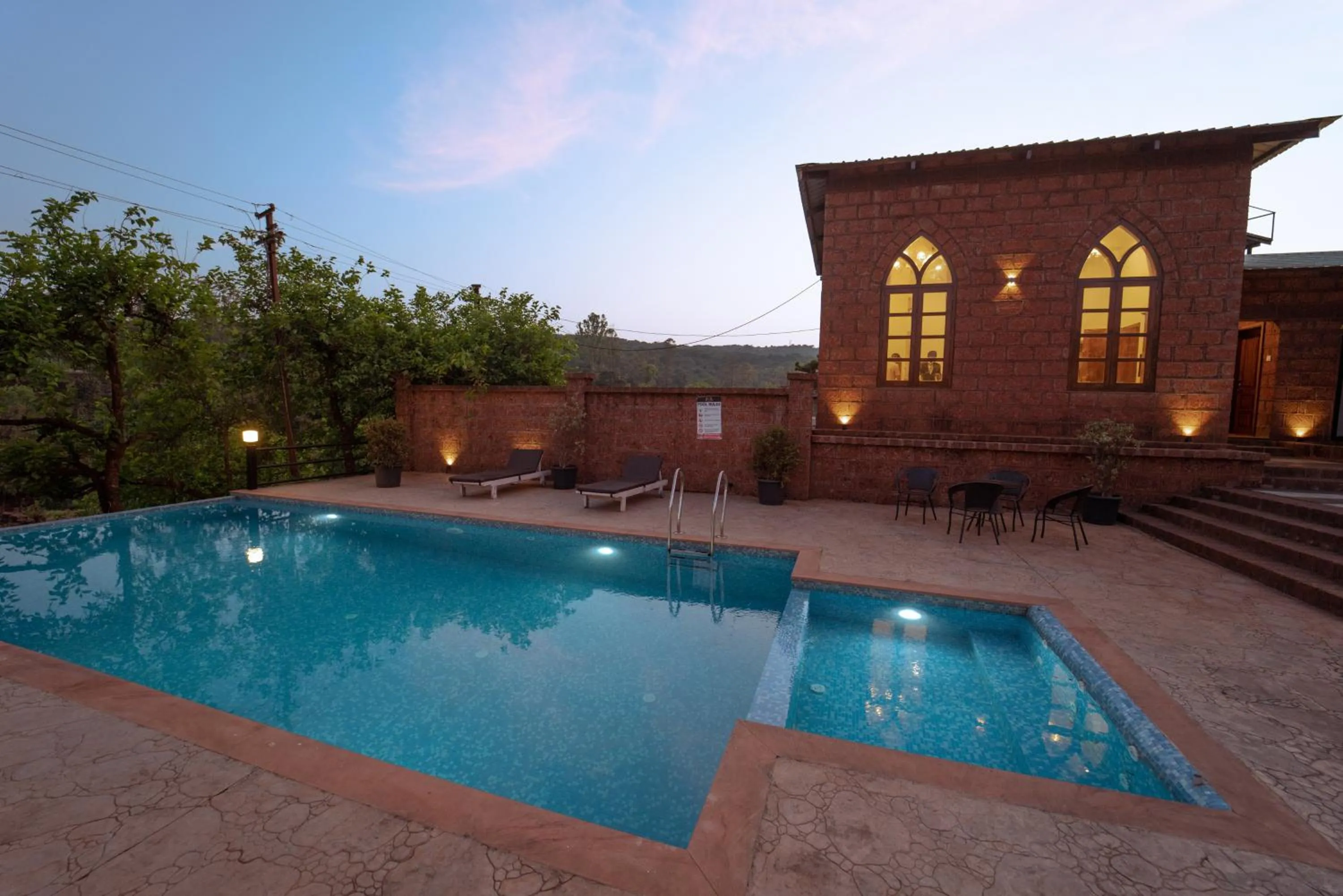 Swimming pool in La Serene Resort and Spa