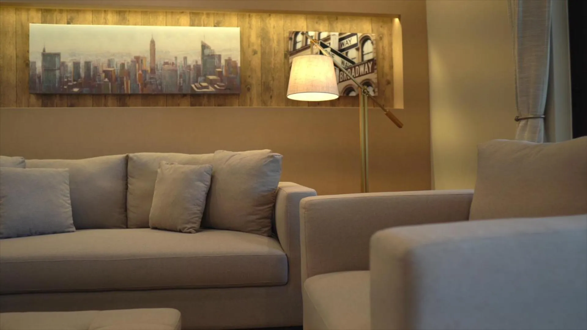 Living room in Magic Village Views Trademark Collection by Wyndham