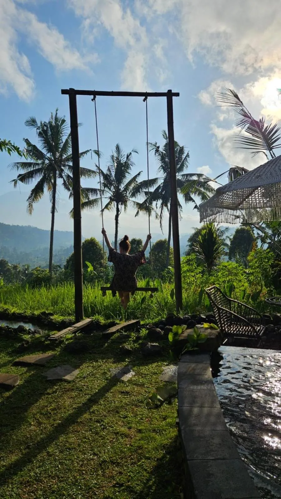 Natural landscape in Gladak di Uma Bali