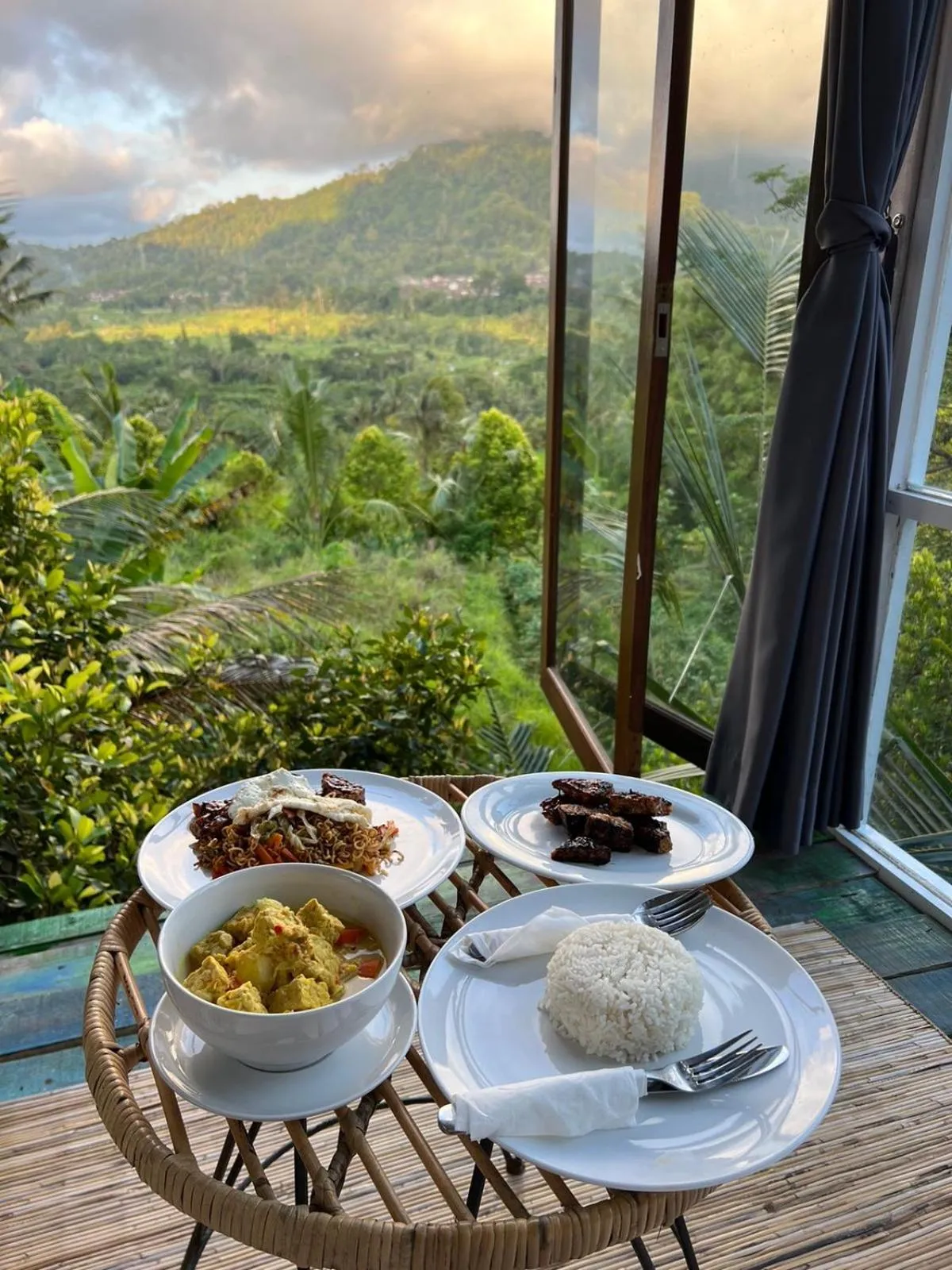 Balcony/Terrace in Gladak di Uma Bali