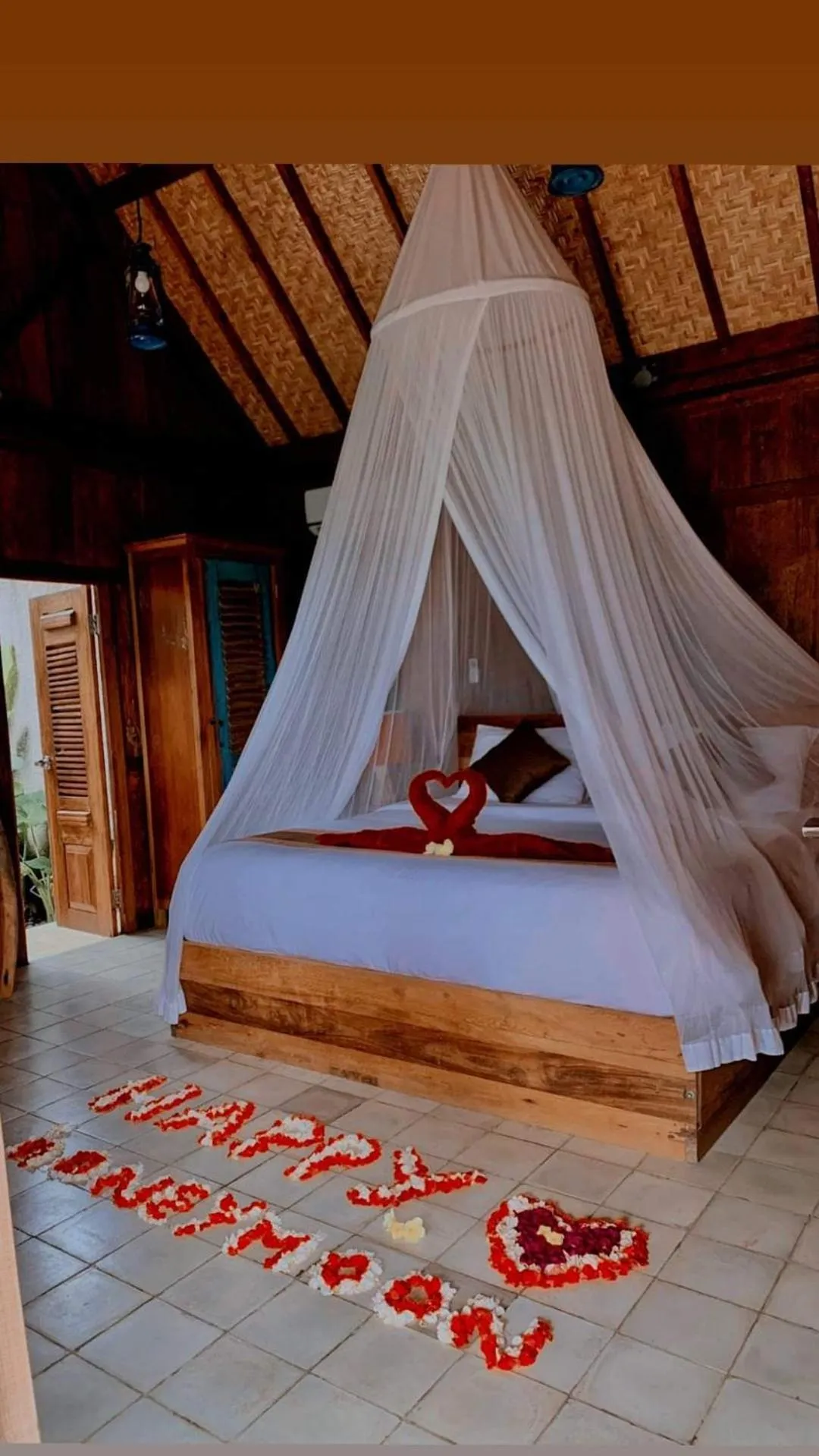 Bed in Gladak di Uma Bali