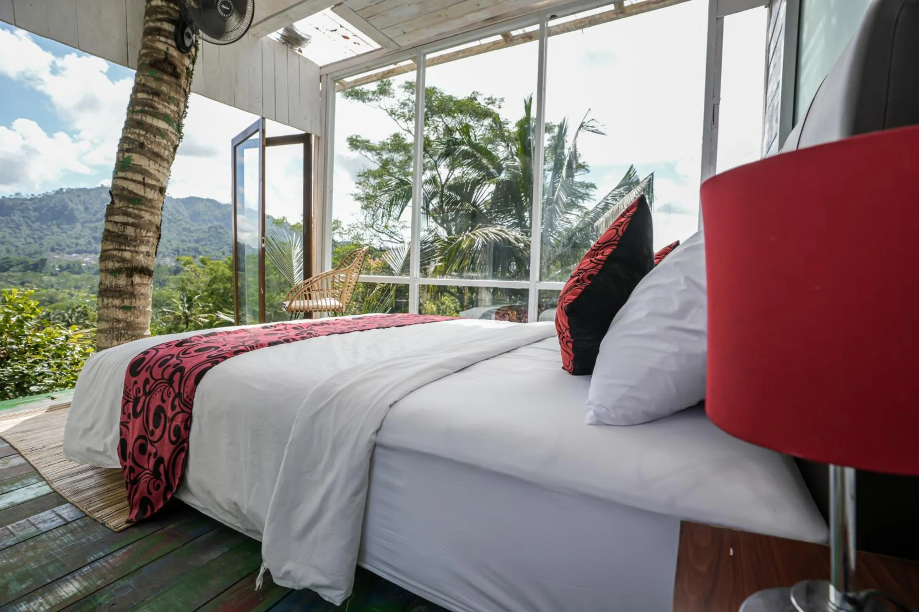 Double Room with Mountain View in Gladak di Uma Bali
