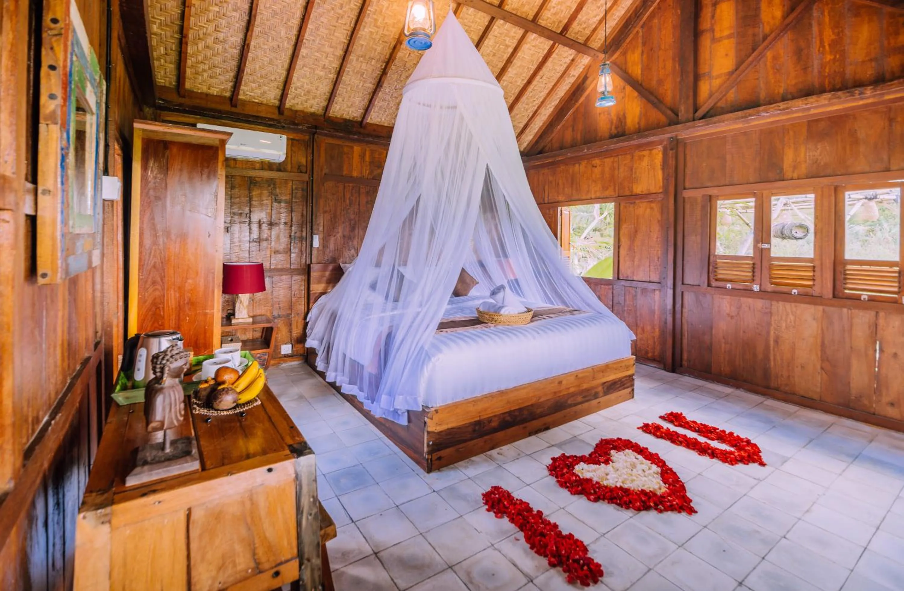 Bed in Gladak di Uma Bali