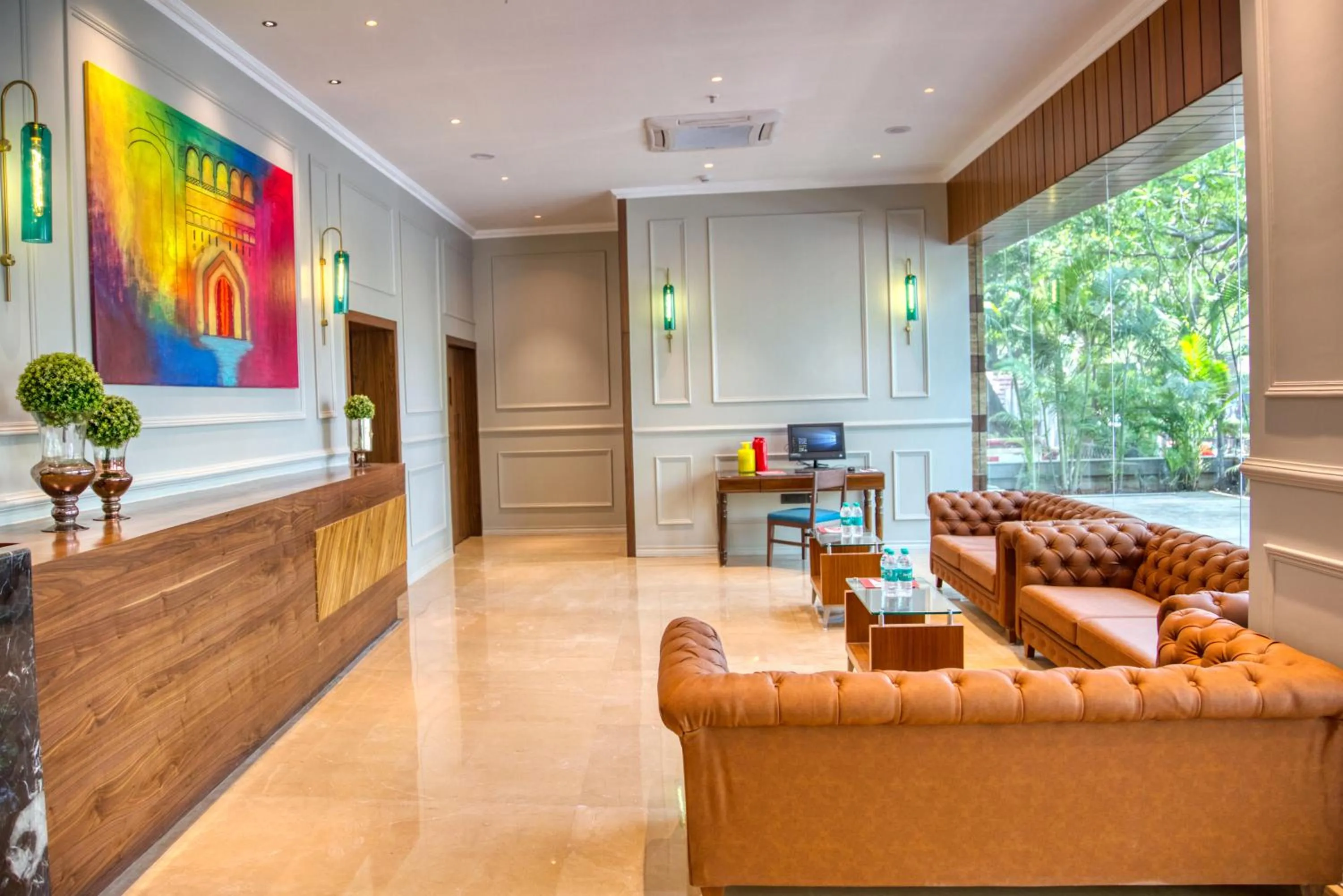 Lobby or reception in 7 Apple Hotel - Viman Nagar Pune