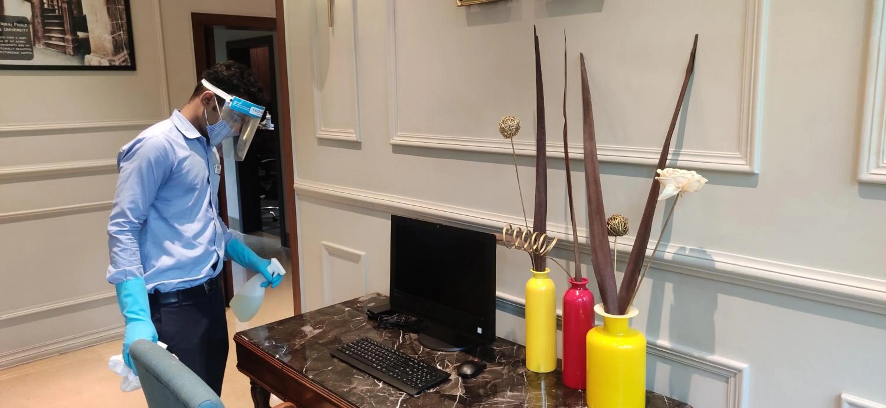 Staff in 7 Apple Hotel - Viman Nagar Pune