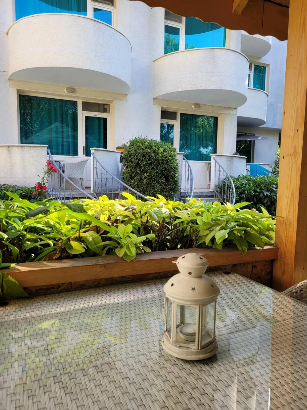 Garden in Hotel Veronika