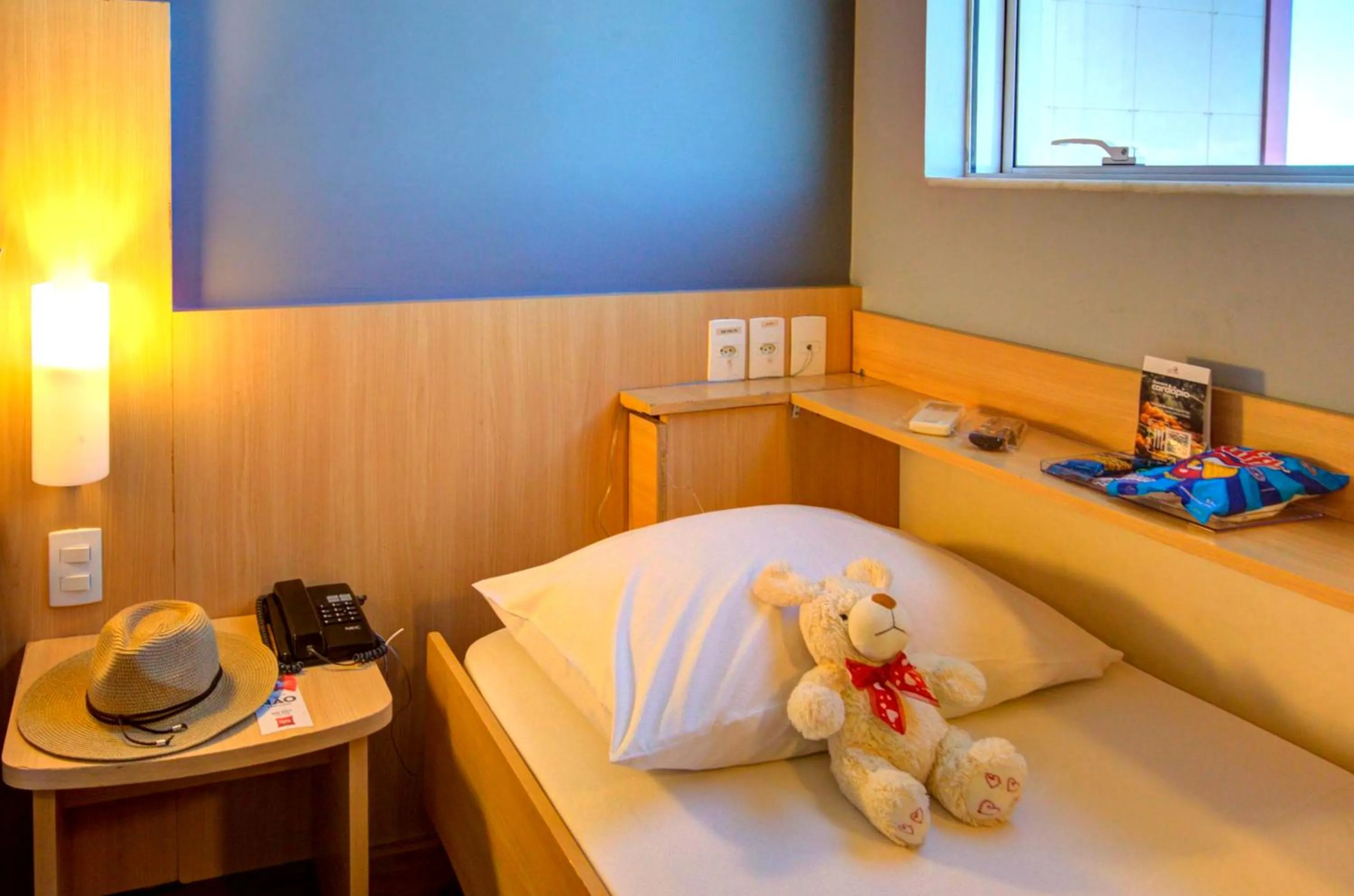 Bed in ibis Vitoria Praia de Camburi