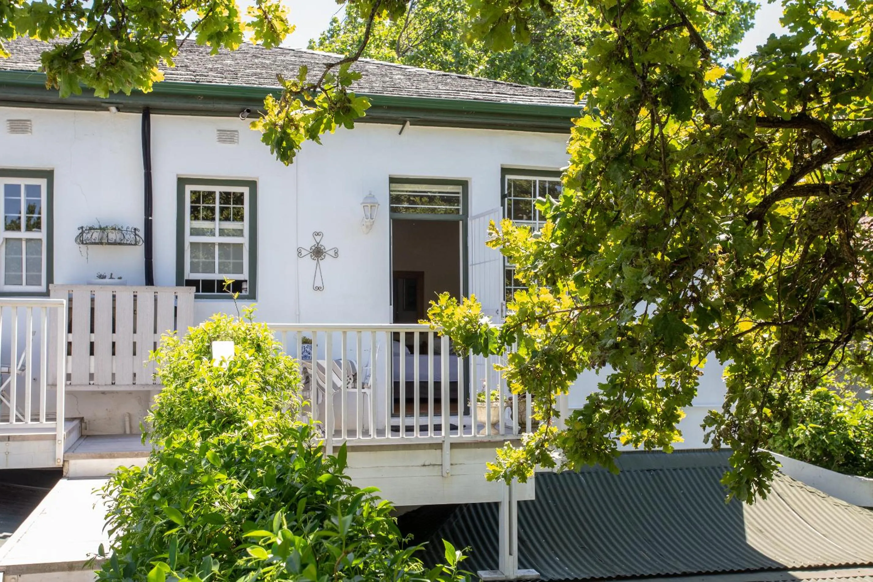 Patio in Sandown Lodge