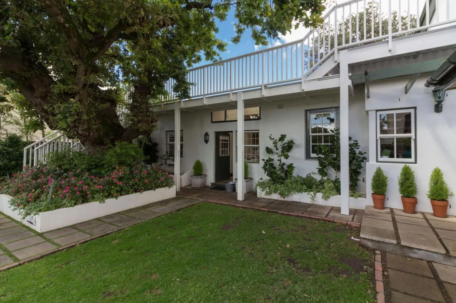 Patio in Sandown Lodge